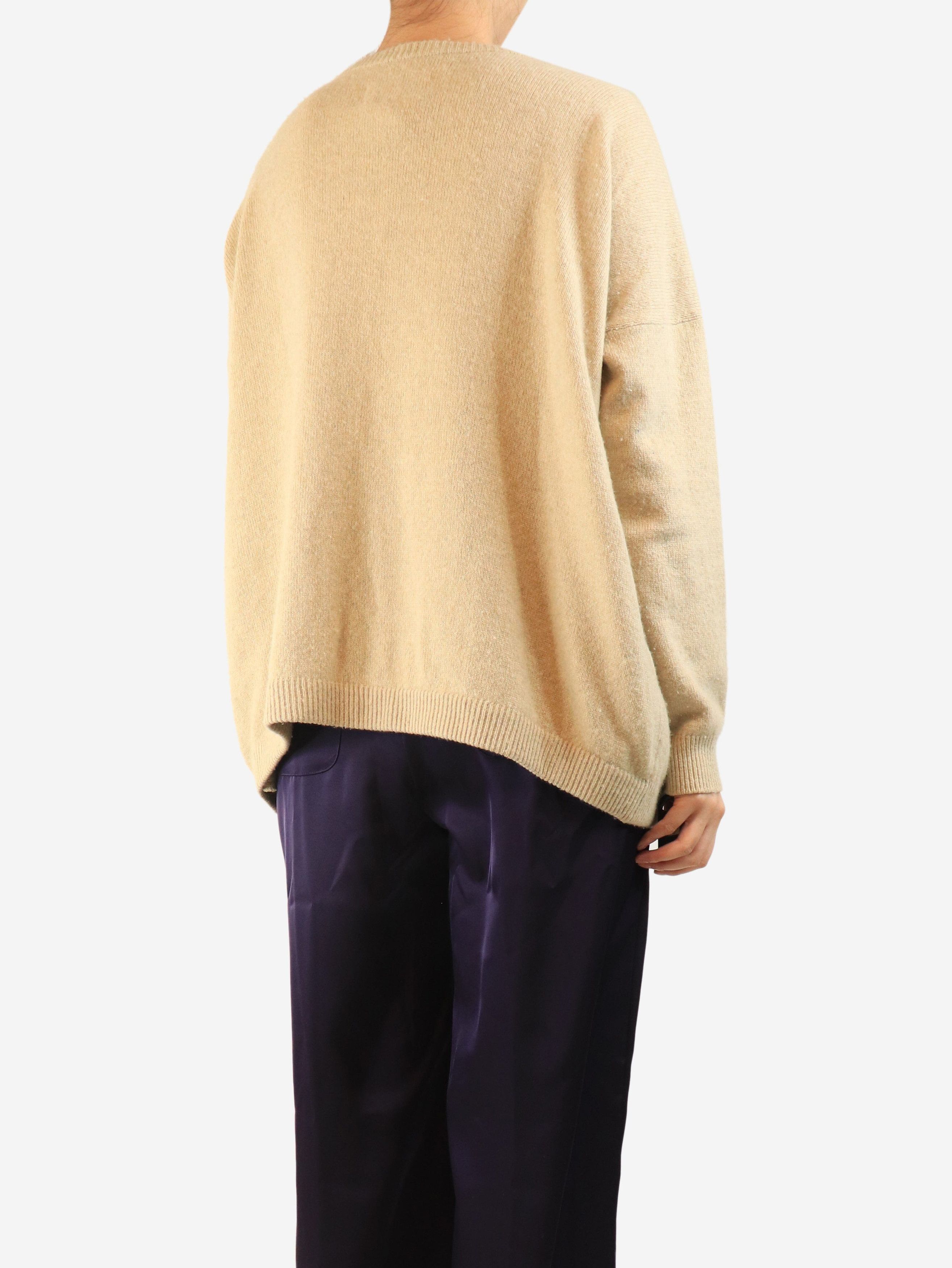 Other Neutral cashmere-blend cardigan - L Size S / US 4 / IT 40 - 3 Thumbnail