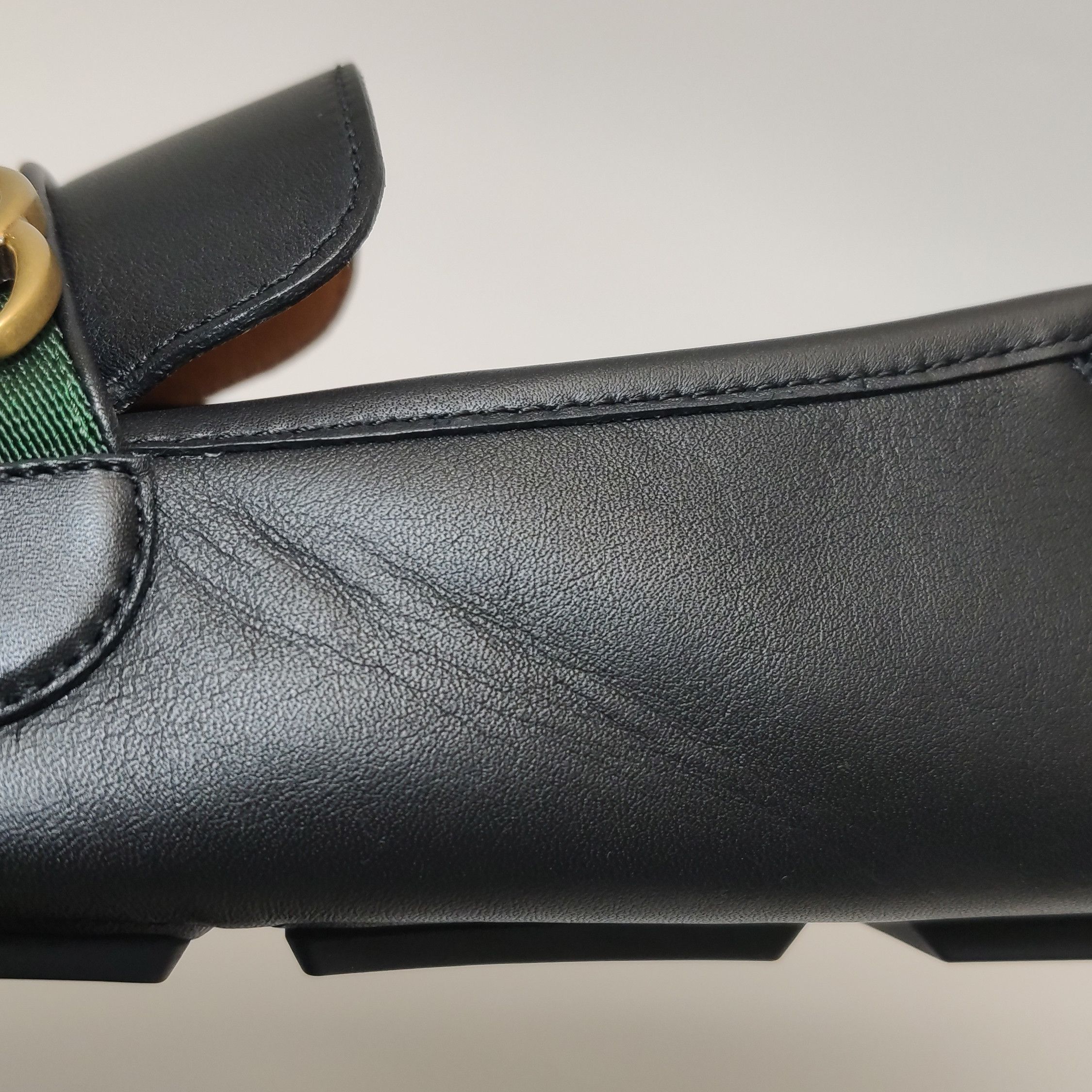 Gucci Gucci Men 12.5 Leather Size US 12.5 / EU 45-46 - 10 Thumbnail