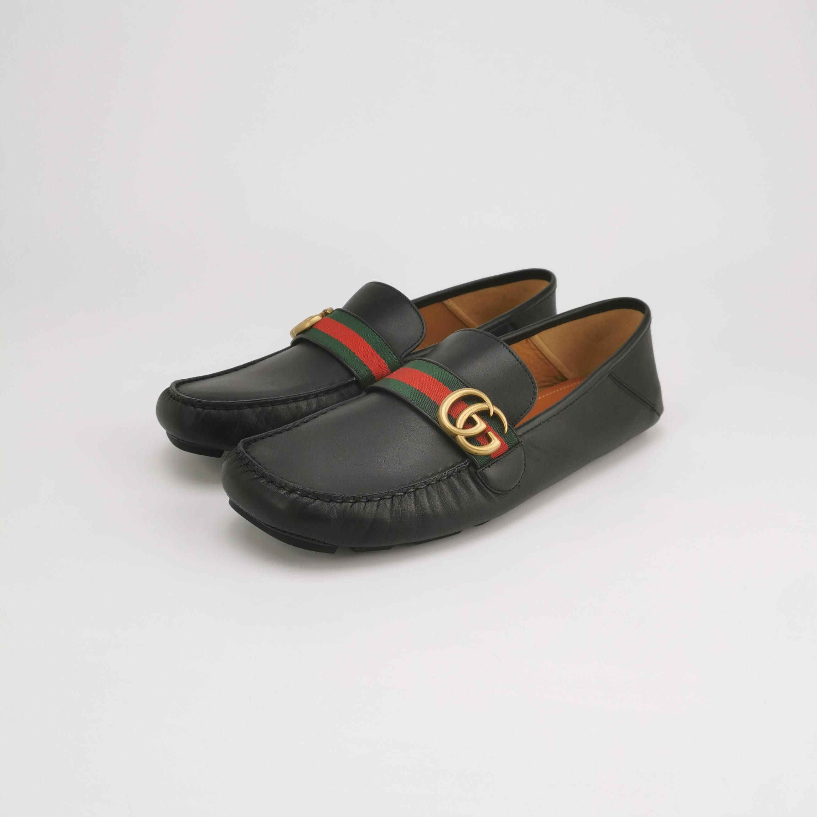 Gucci Gucci Men 12.5 Leather Size US 12.5 / EU 45-46 - 2 Thumbnail