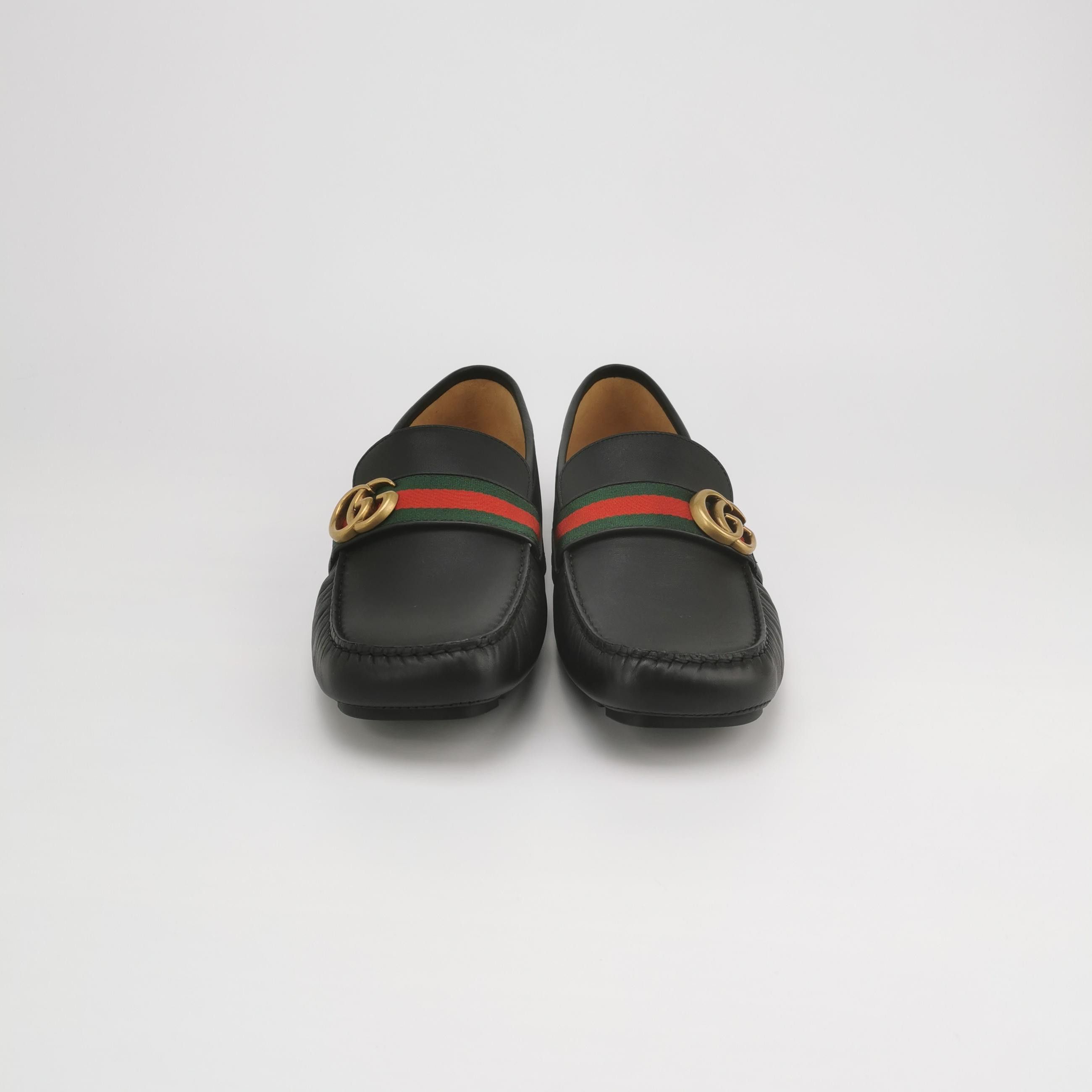 Gucci Gucci Men 12.5 Leather Size US 12.5 / EU 45-46 - 3 Thumbnail