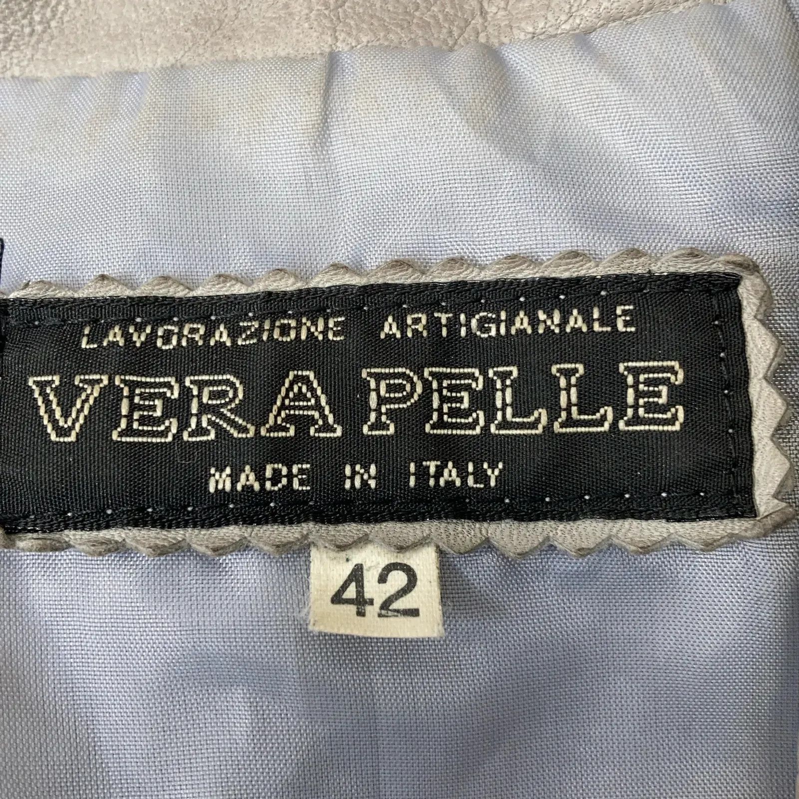 Vera Pelle Vera Pelle Leather Jacket Size M / US 6-8 / IT 42-44 - 2 Thumbnail