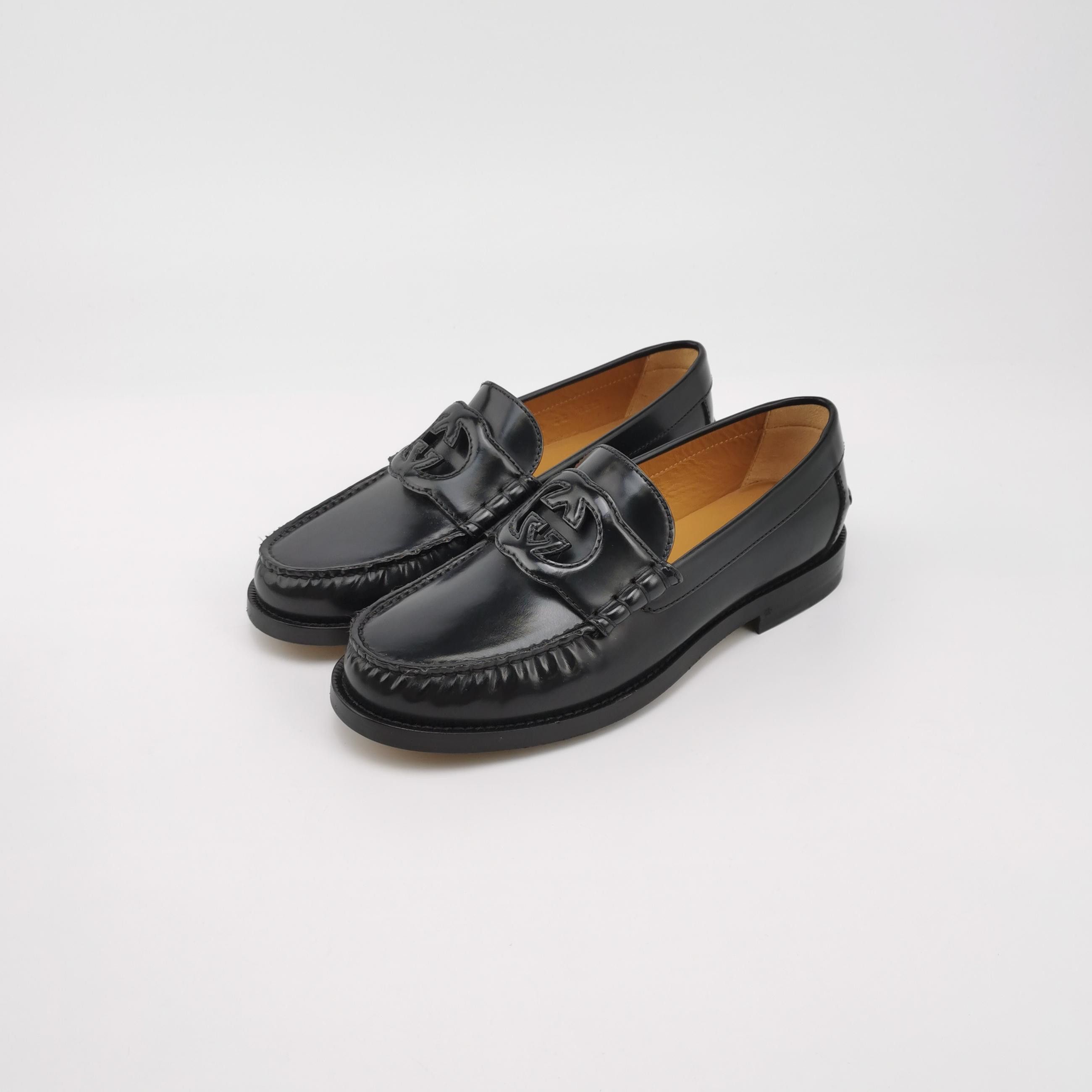 Gucci Gucci Men 5.5 Leather Size US 5.5 / EU 38 - 2 Thumbnail