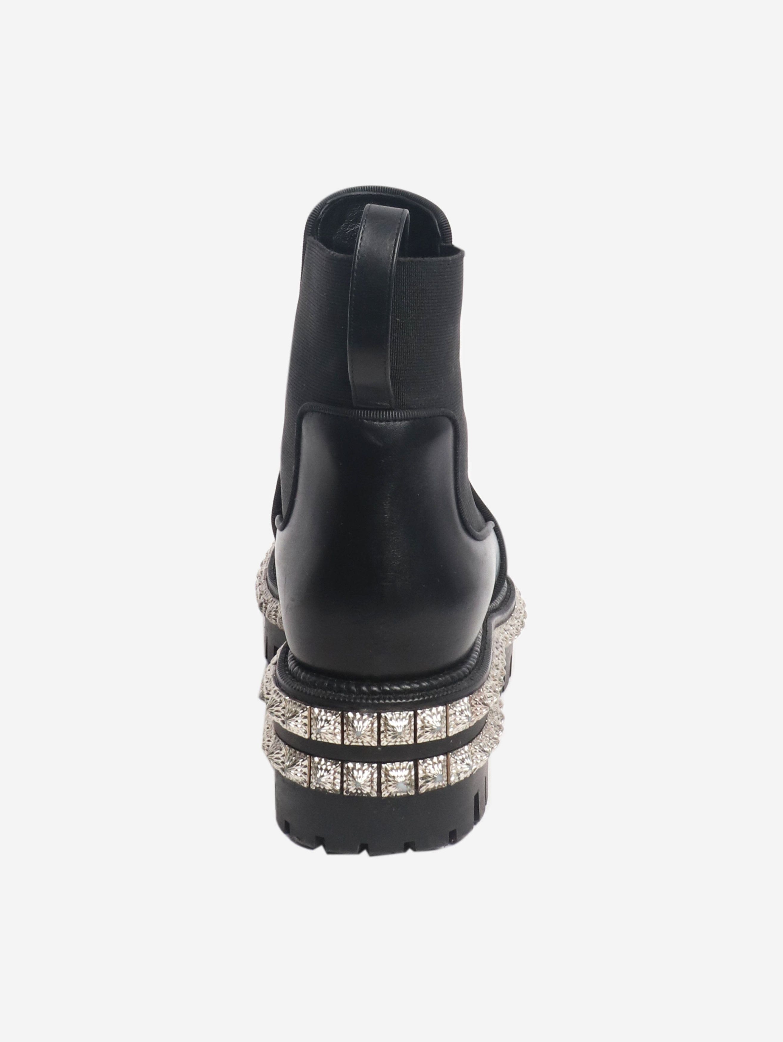 Other Black studded platform chelsea boots - EU 35 (UK 2) Size US 4 / IT 34 - 4 Thumbnail