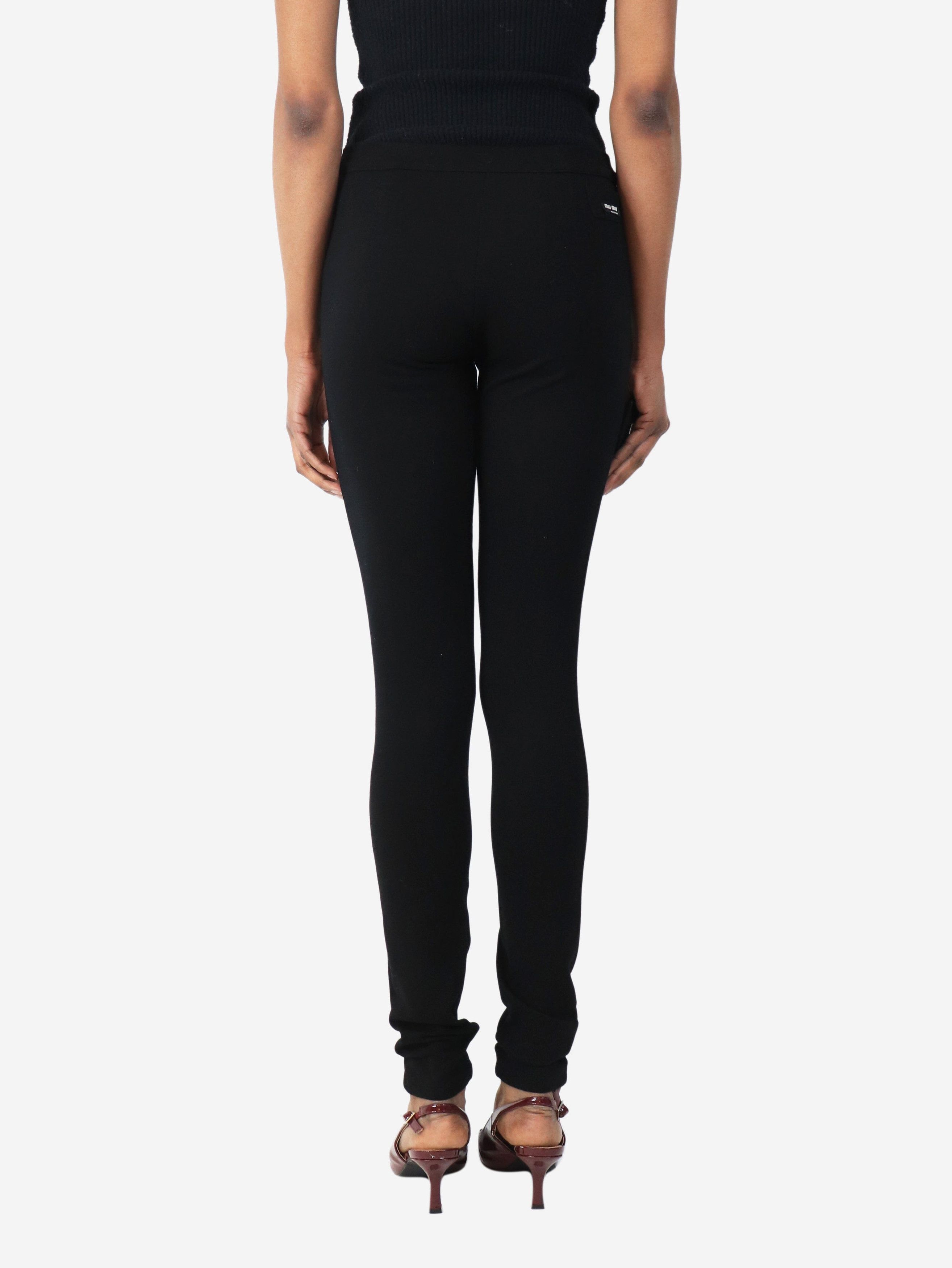 Other Black logo-patch leggings - S Size 27" / US 4 / IT 40 - 3 Thumbnail