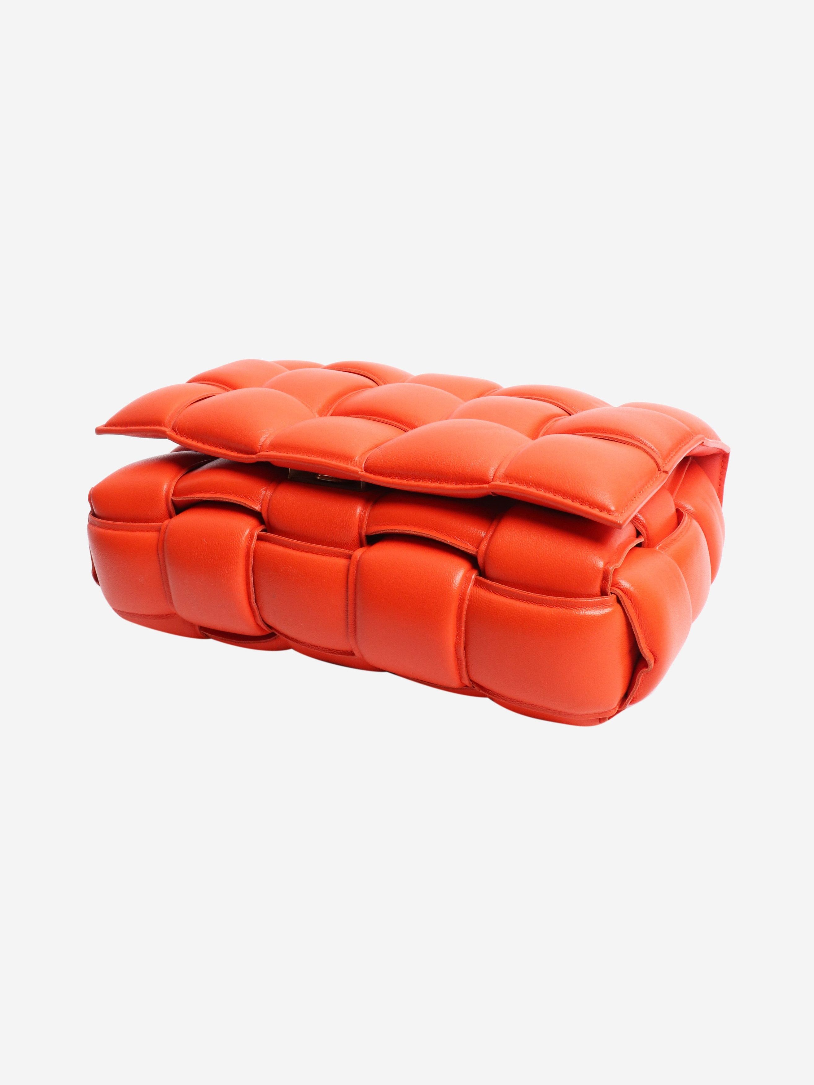 Bottega Veneta Orange padded Cassette crossbody bag Size ONE SIZE - 6 Thumbnail
