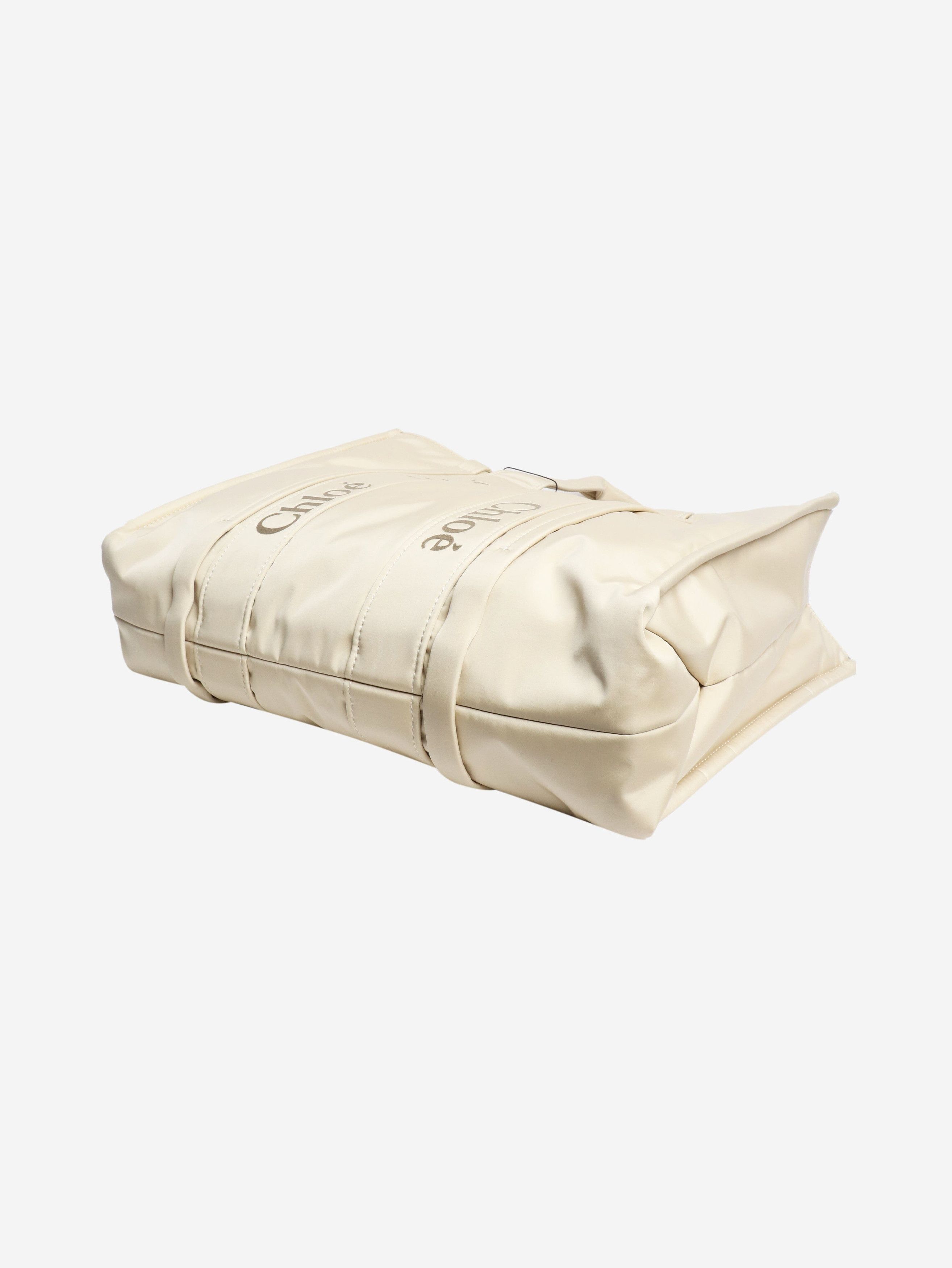 Chloe Beige nylon tote bag Size ONE SIZE - 4 Thumbnail