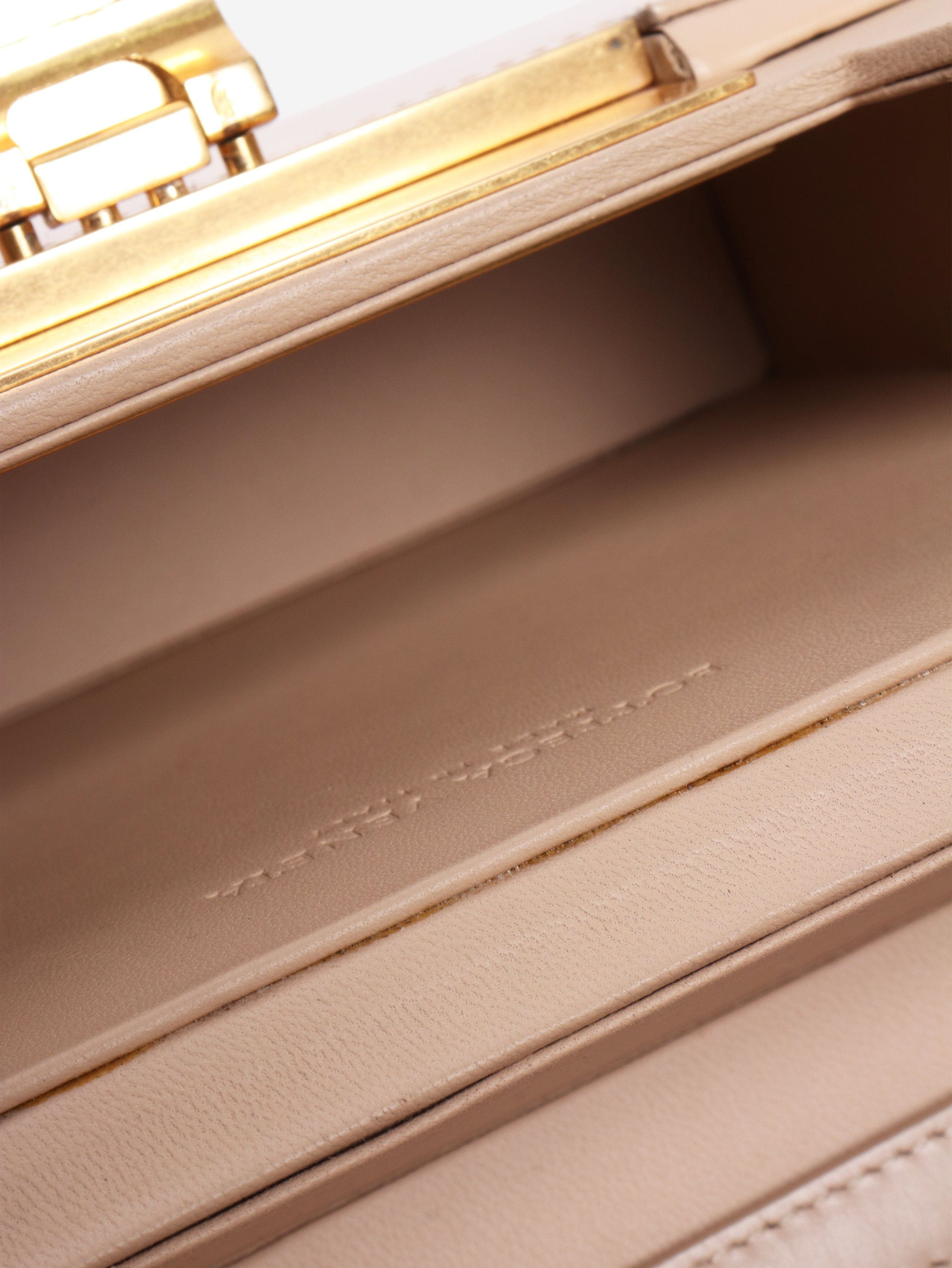Bottega Veneta Blush leather box bag Size ONE SIZE - 6 Thumbnail
