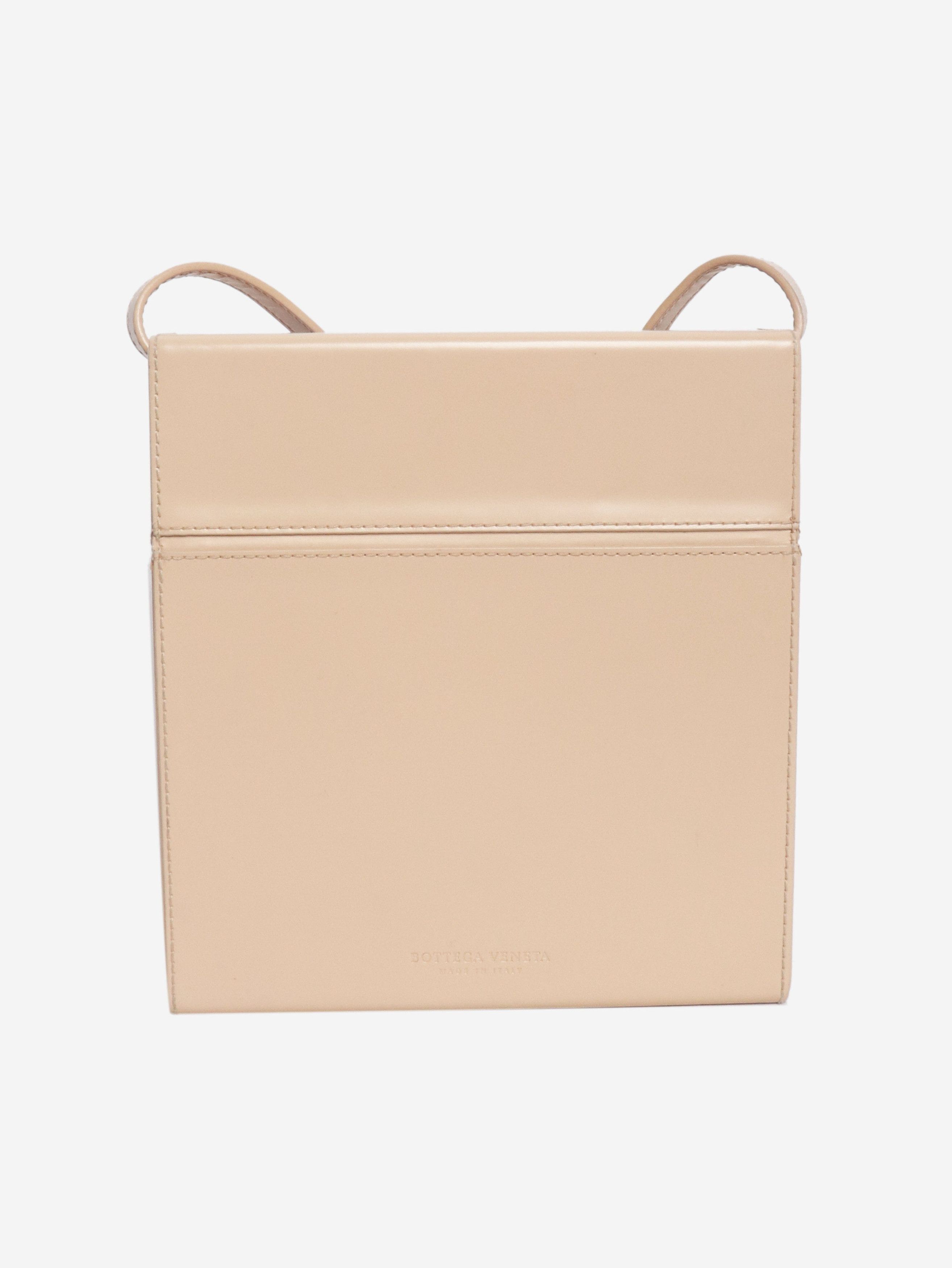 Bottega Veneta Blush leather box bag Size ONE SIZE - 2 Thumbnail