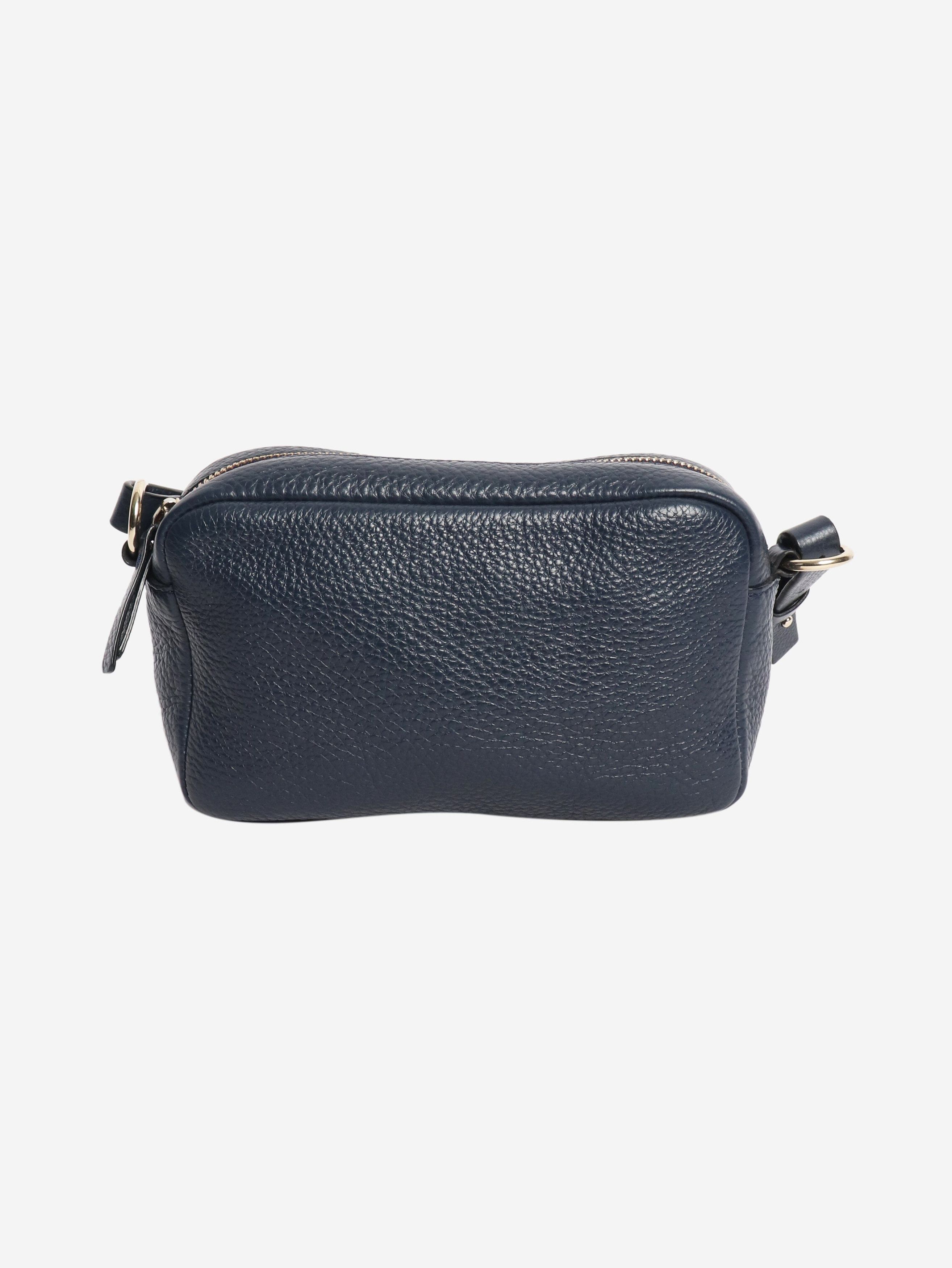 RED Valentino Navy leather shoulder bag Size ONE SIZE - 3 Thumbnail