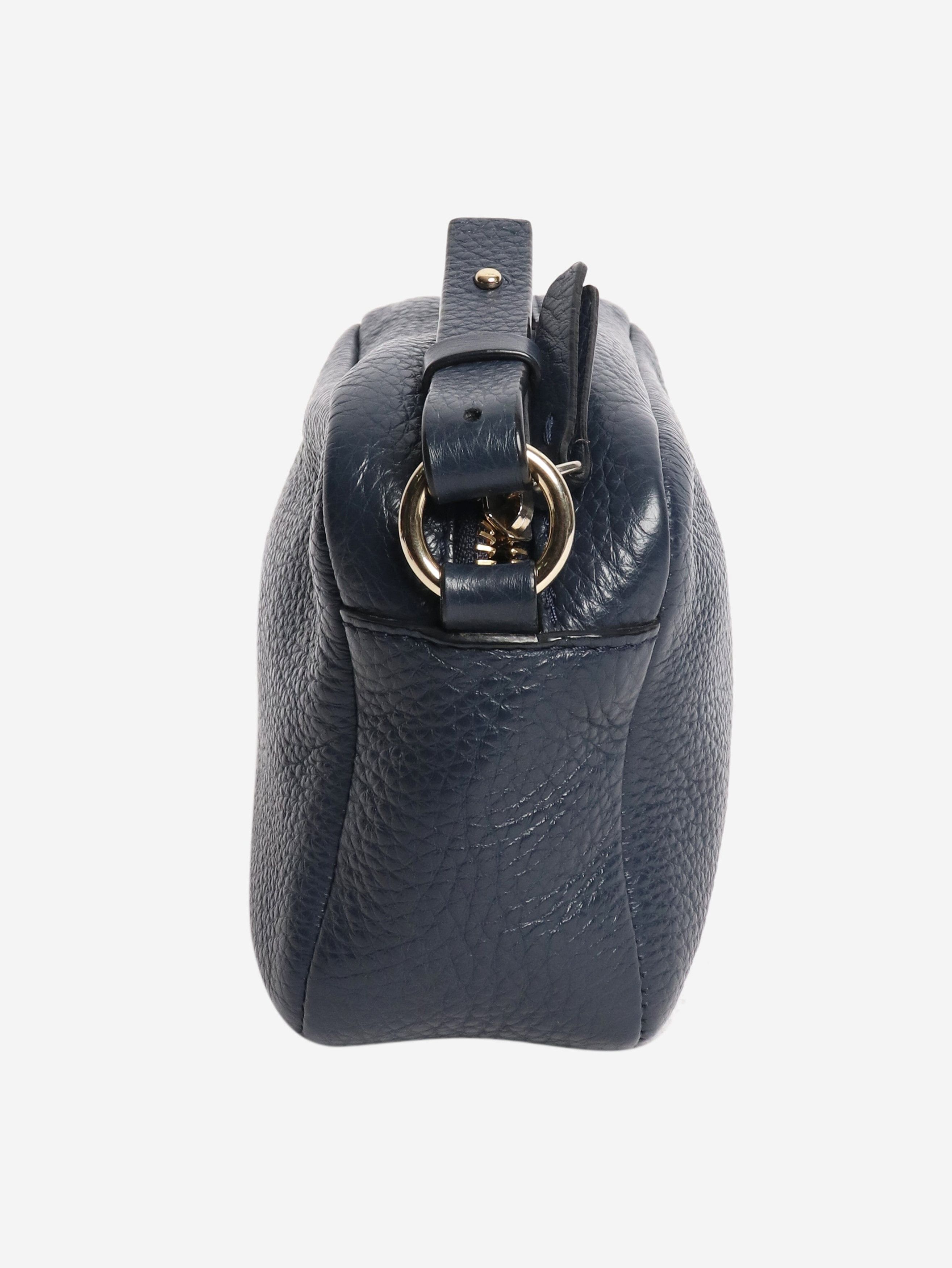 RED Valentino Navy leather shoulder bag Size ONE SIZE - 4 Thumbnail