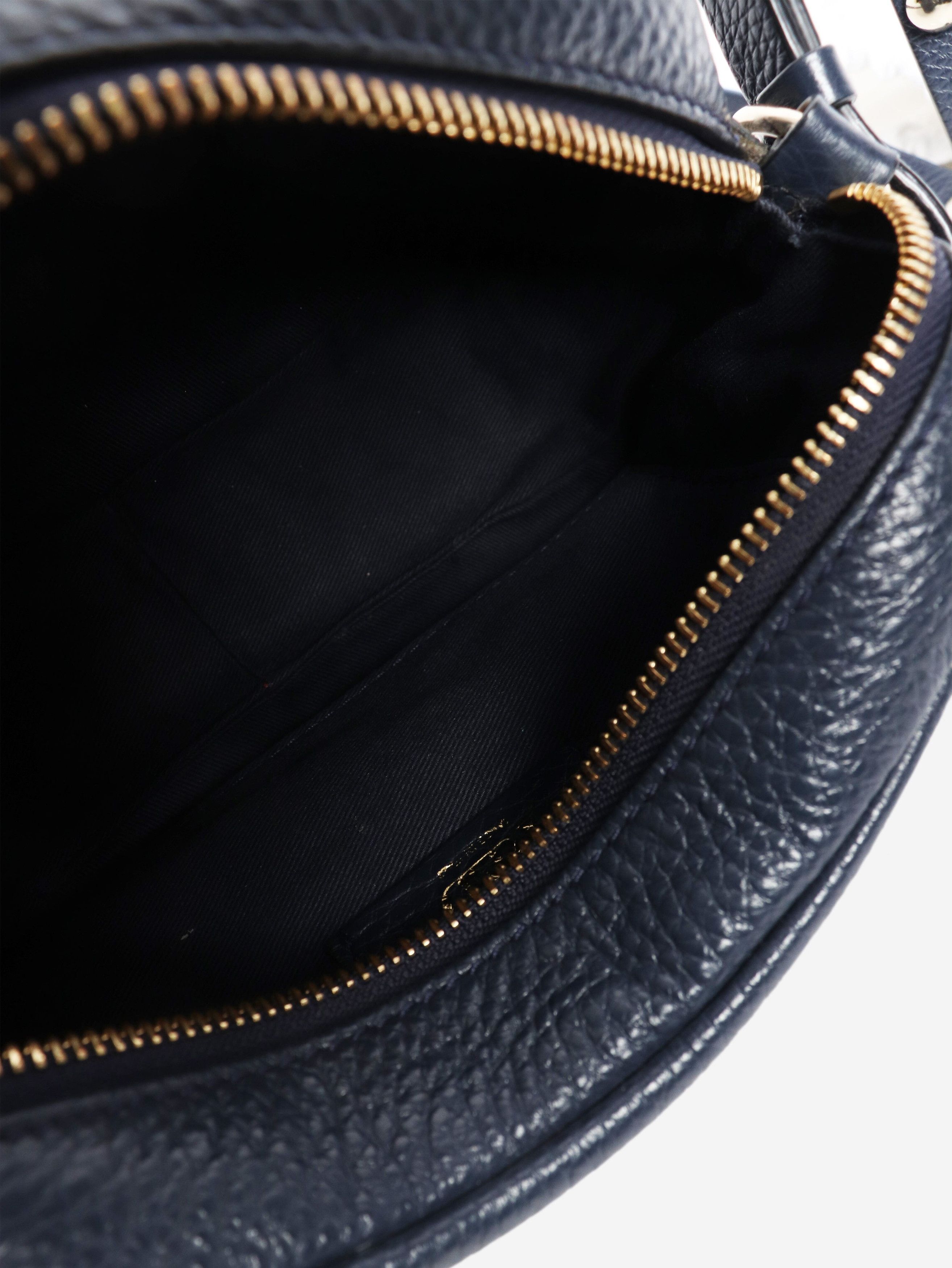 RED Valentino Navy leather shoulder bag Size ONE SIZE - 8 Thumbnail
