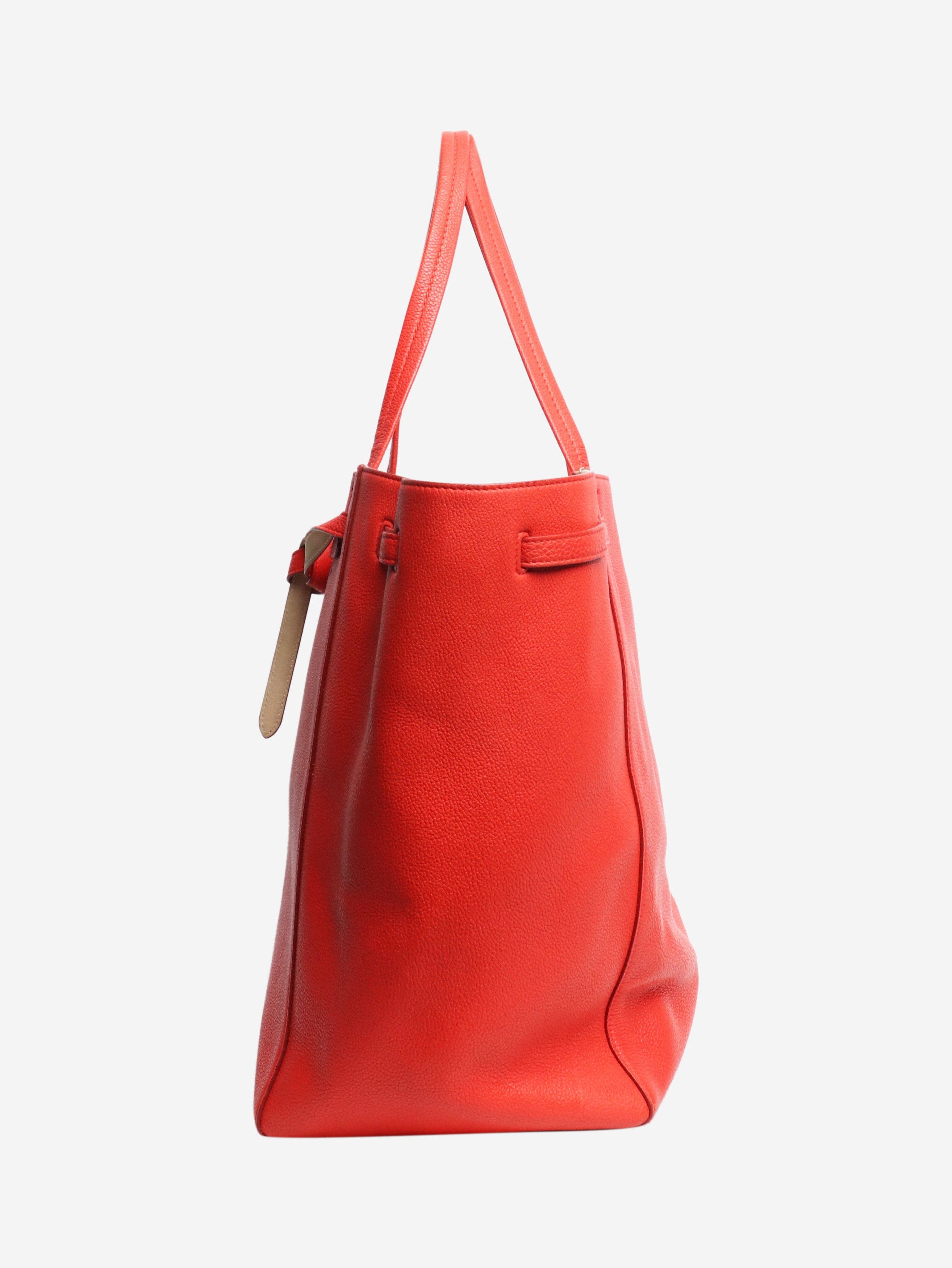 Other Red leather tote bag Size ONE SIZE - 2 Thumbnail