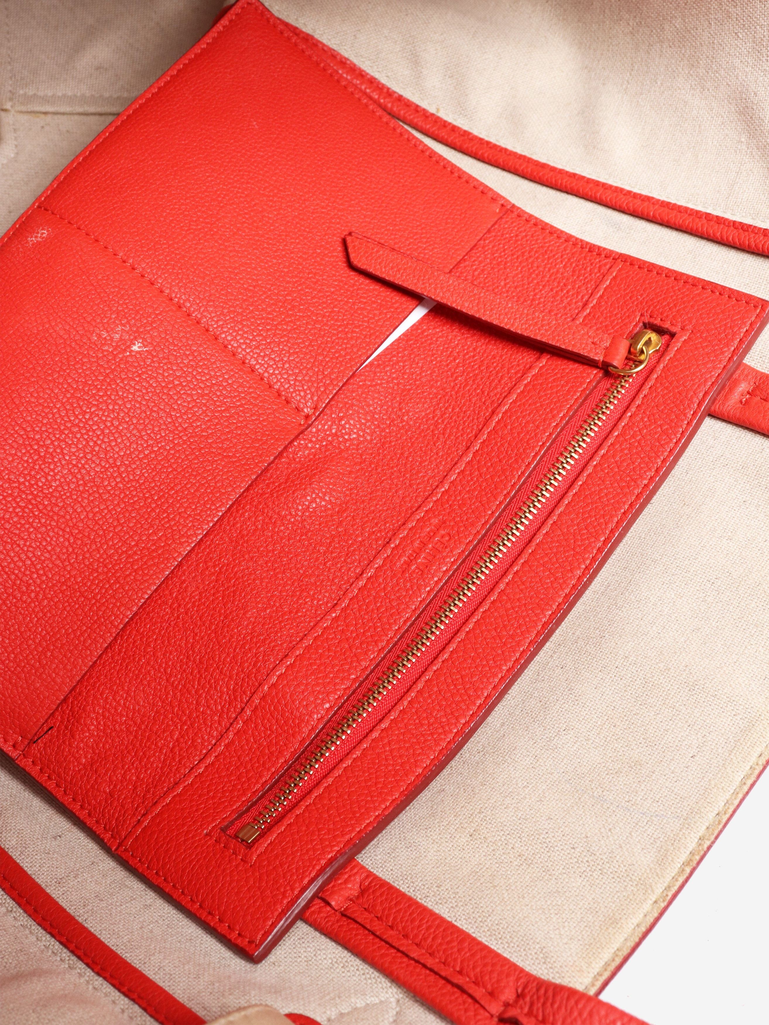 Other Red leather tote bag Size ONE SIZE - 6 Thumbnail