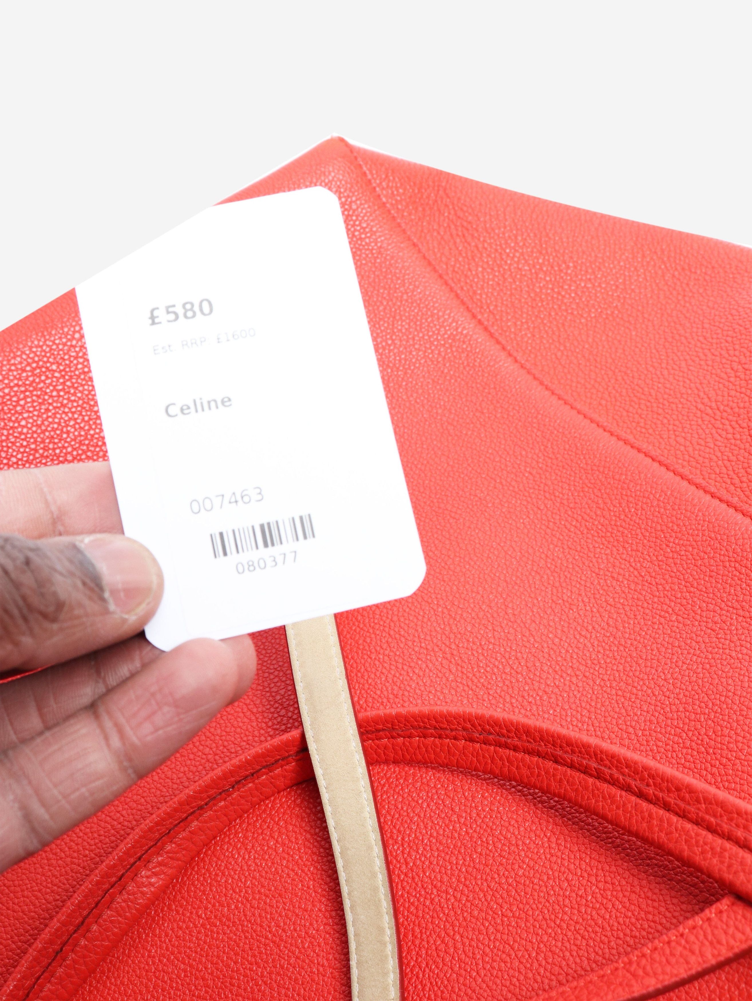 Other Red leather tote bag Size ONE SIZE - 7 Thumbnail