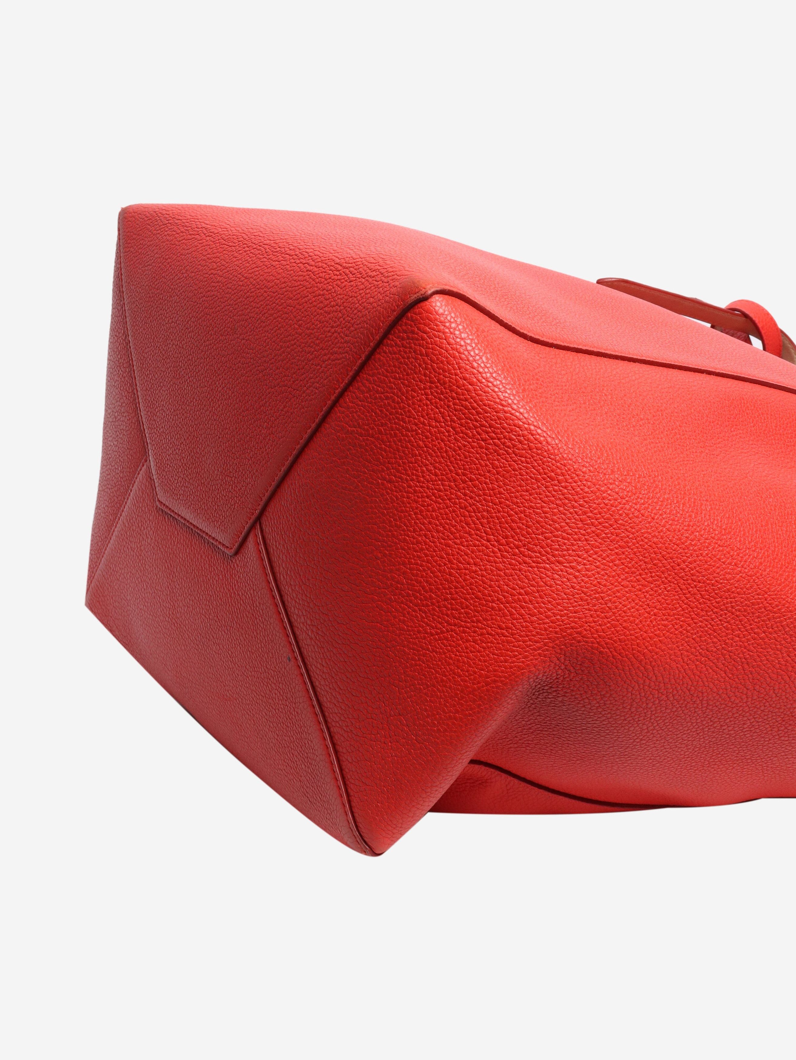 Other Red leather tote bag Size ONE SIZE - 4 Thumbnail