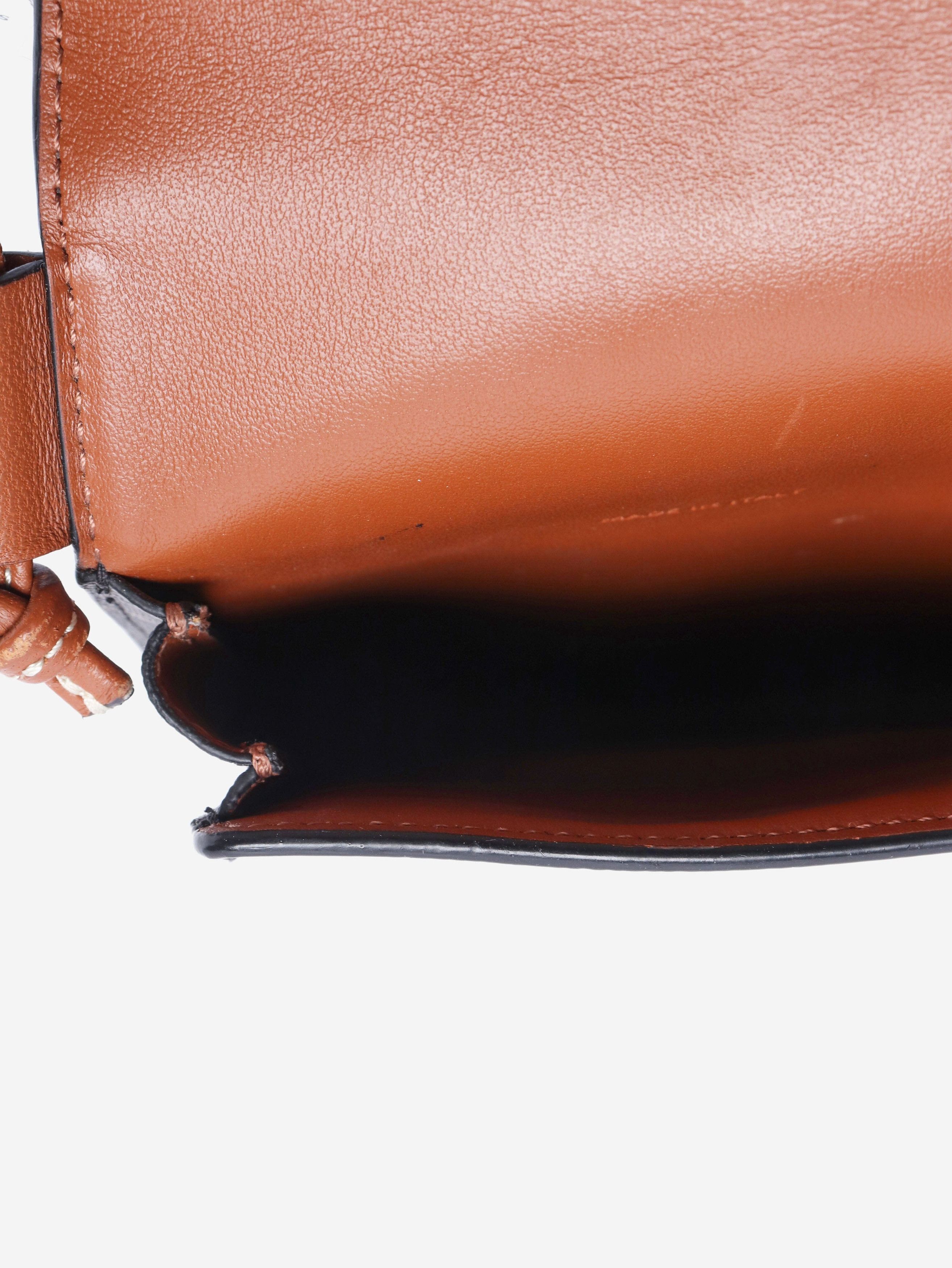 Celine Brown Triomphe phone pouch Size ONE SIZE - 7 Thumbnail