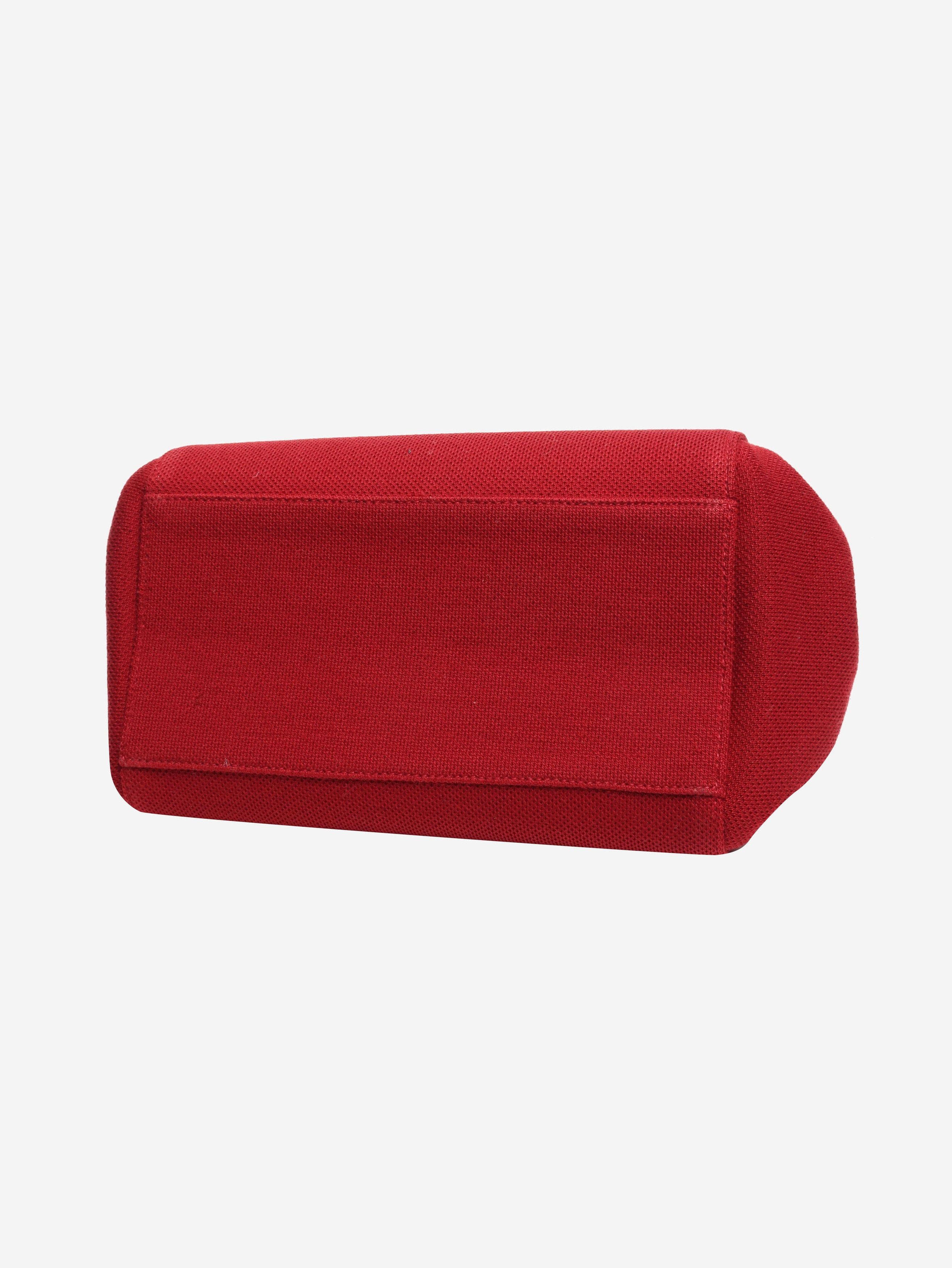 Chanel Vintage Red quilted accordion flap shoulder bag Size ONE SIZE - 8 Thumbnail