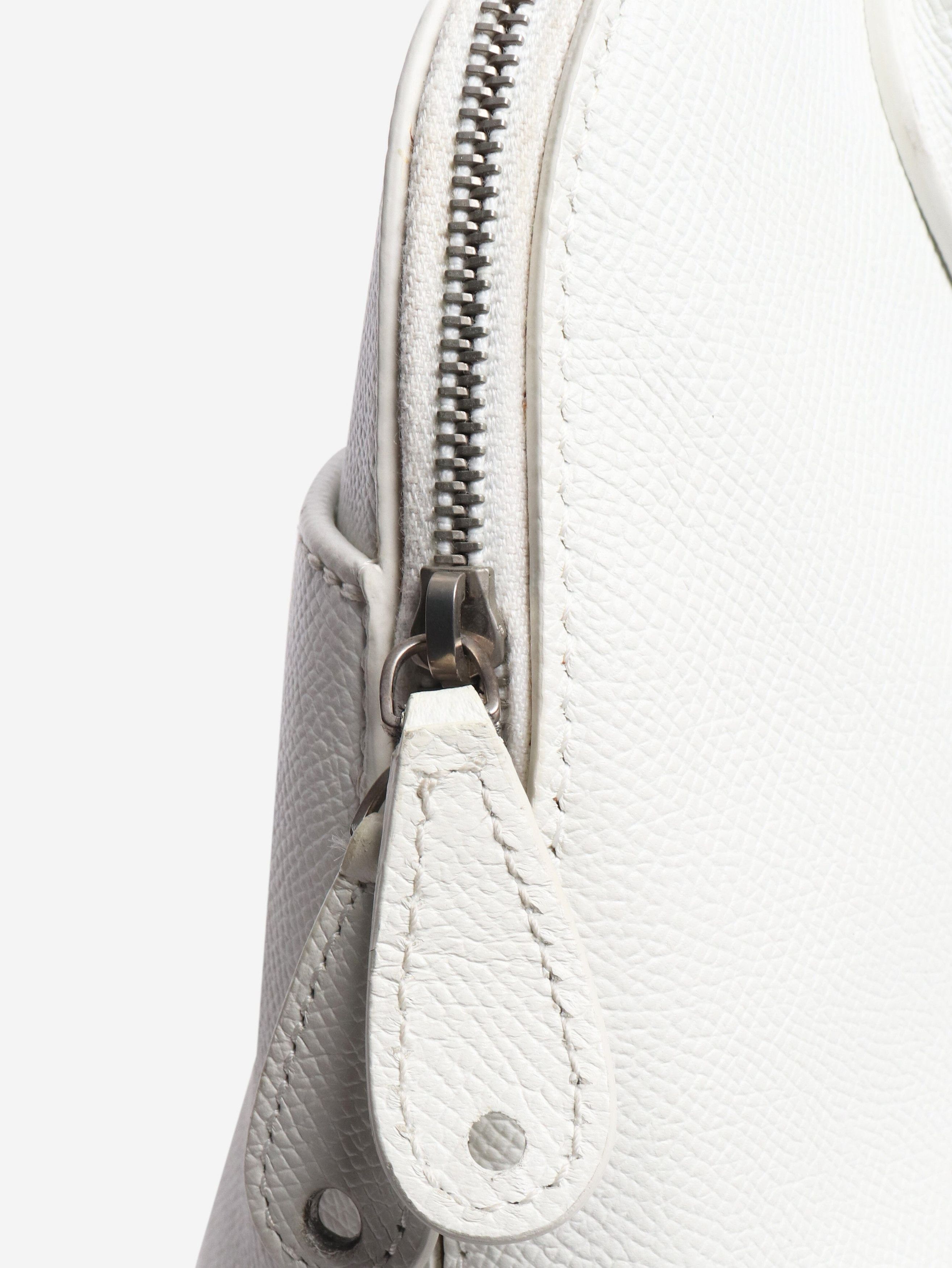 Balenciaga White small Ville top handle bag Size ONE SIZE - 6 Thumbnail