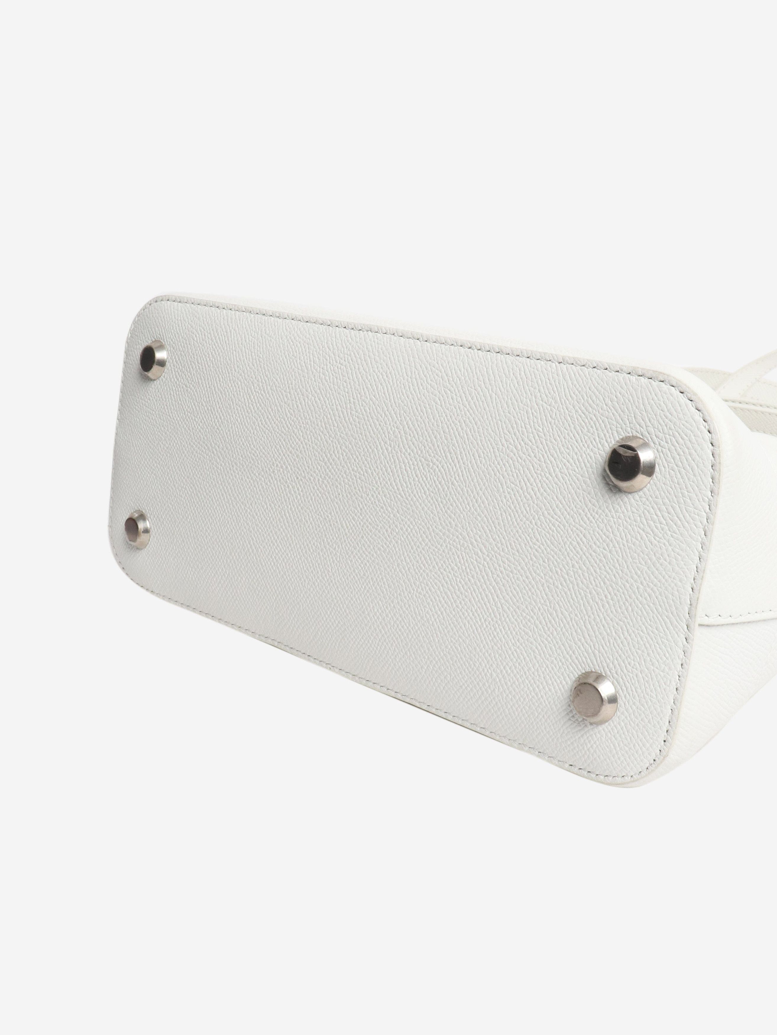 Balenciaga White small Ville top handle bag Size ONE SIZE - 4 Thumbnail