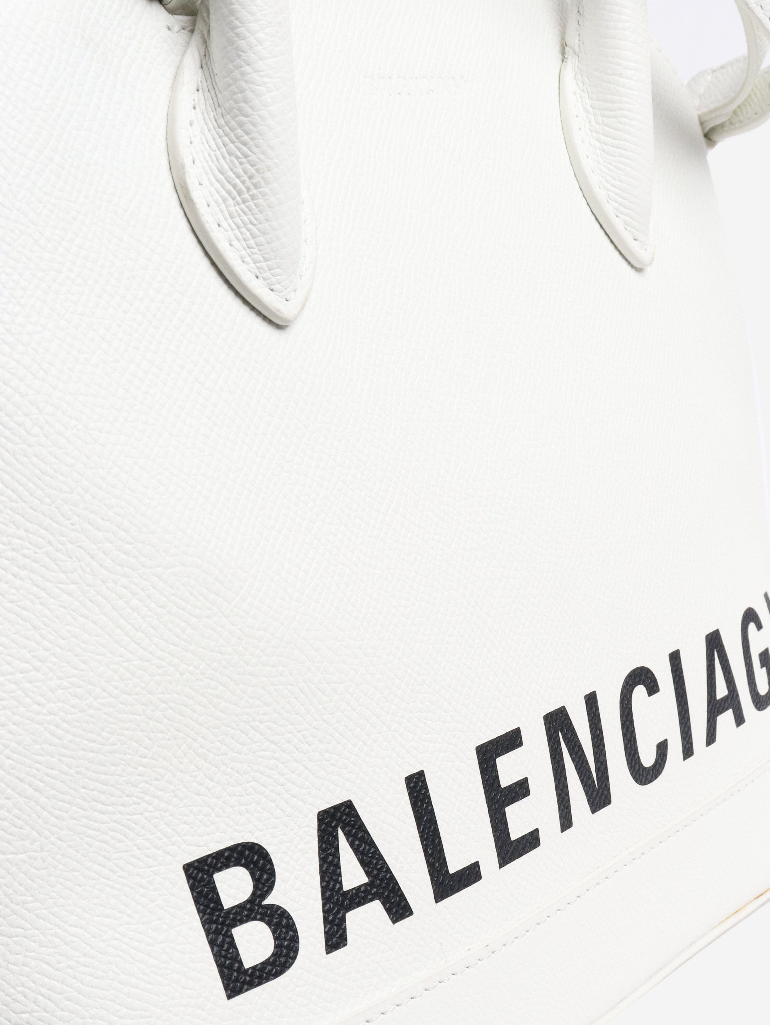 Balenciaga White small Ville top handle bag Size ONE SIZE - 5 Thumbnail