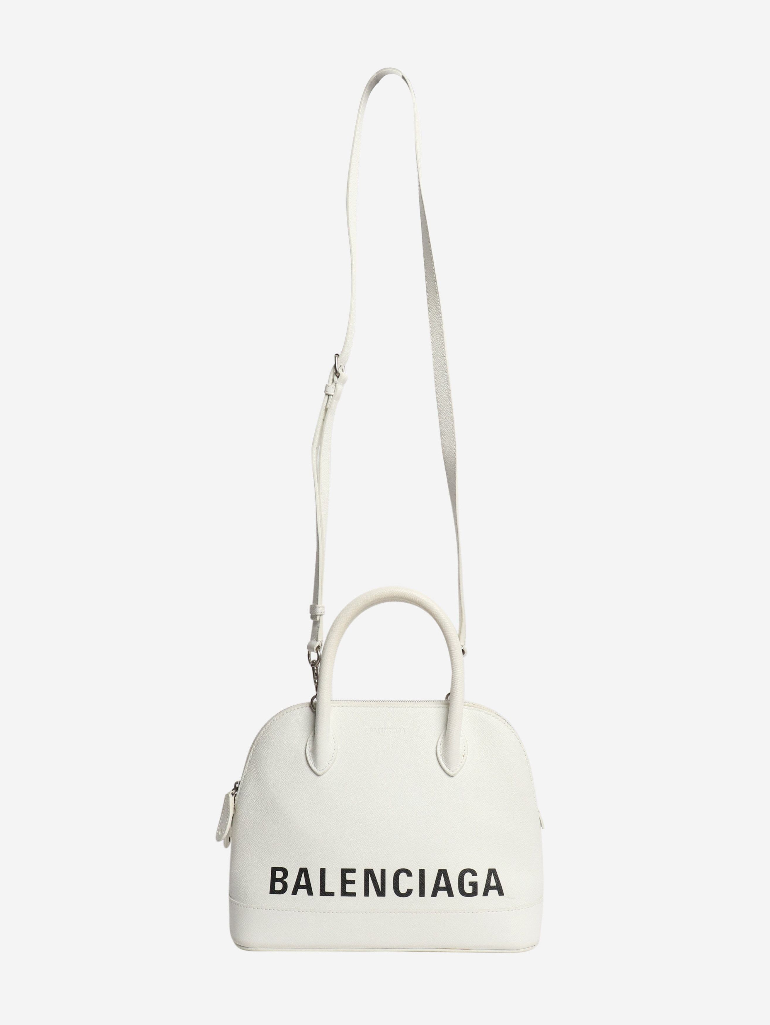 Balenciaga White small Ville top handle bag Size ONE SIZE - 2 Thumbnail