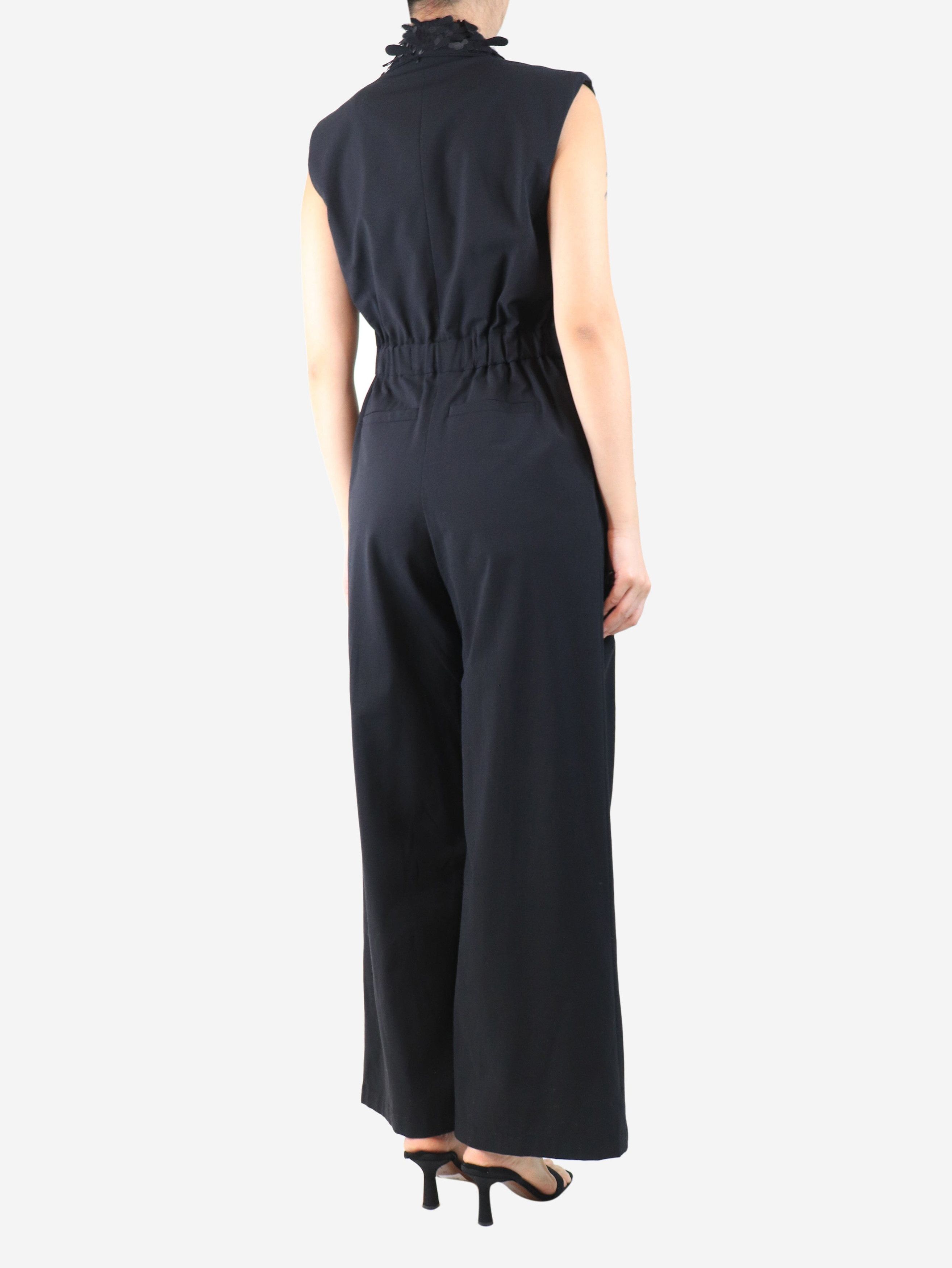 Other Black sequin-embellished sleeveless jumpsuit - M Size 30" / US 8 / IT 44 - 3 Thumbnail