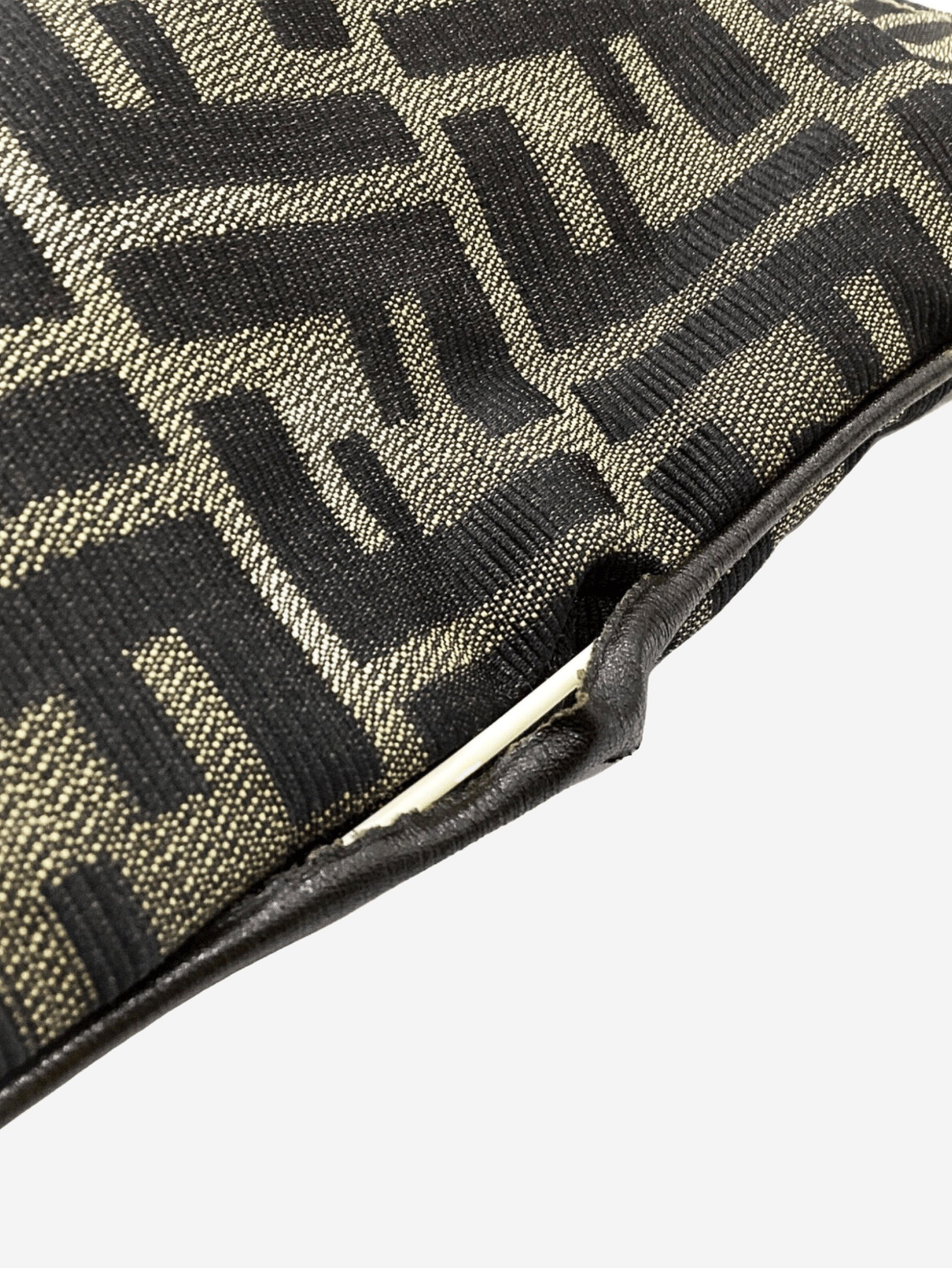 Fendi Brown FF Zucca nylon shoulder bag Size ONE SIZE - 7 Thumbnail