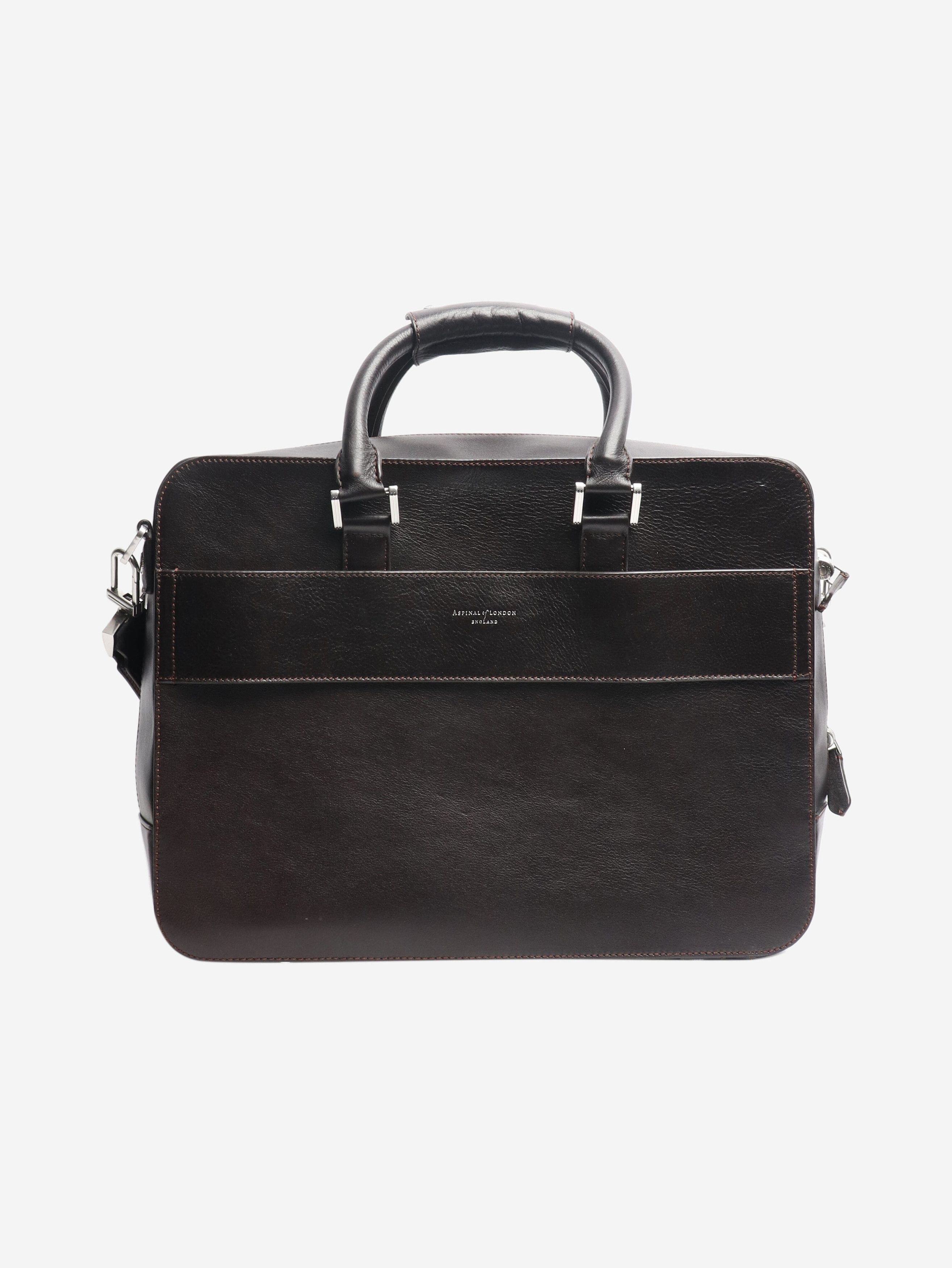 Other Dark brown leather briefcase Size ONE SIZE - 4 Thumbnail