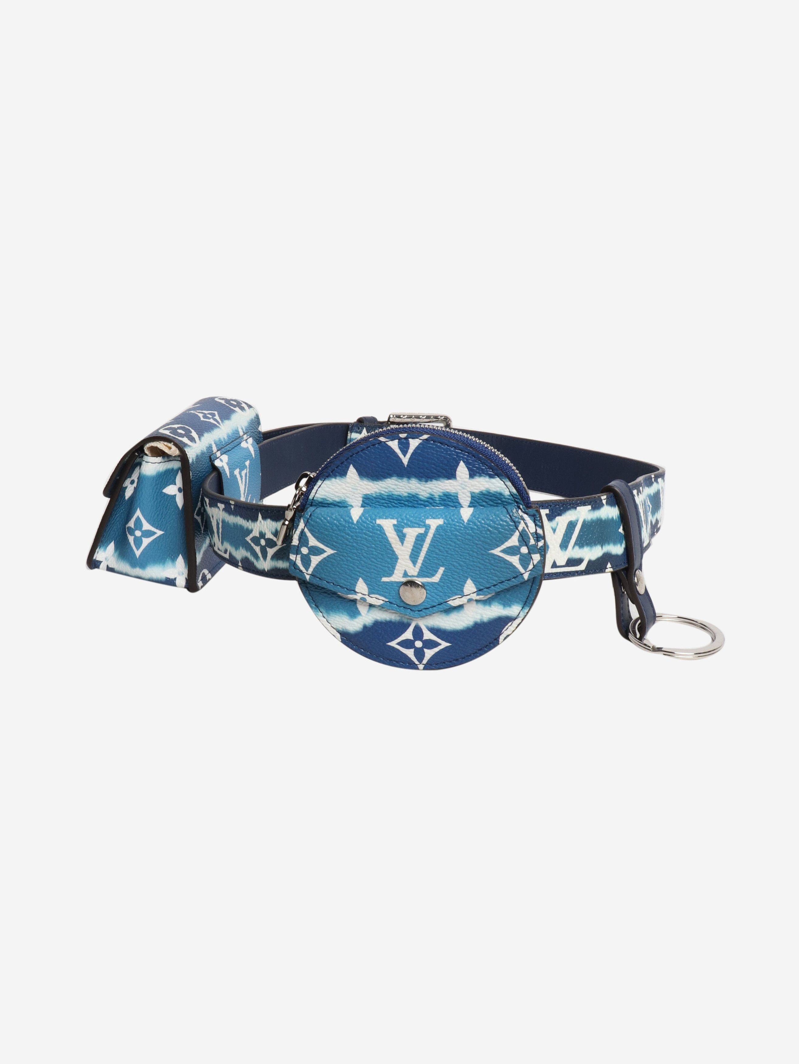 Louis Vuitton Blue Escale Monogram belt pouch Size ONE SIZE - 2 Thumbnail