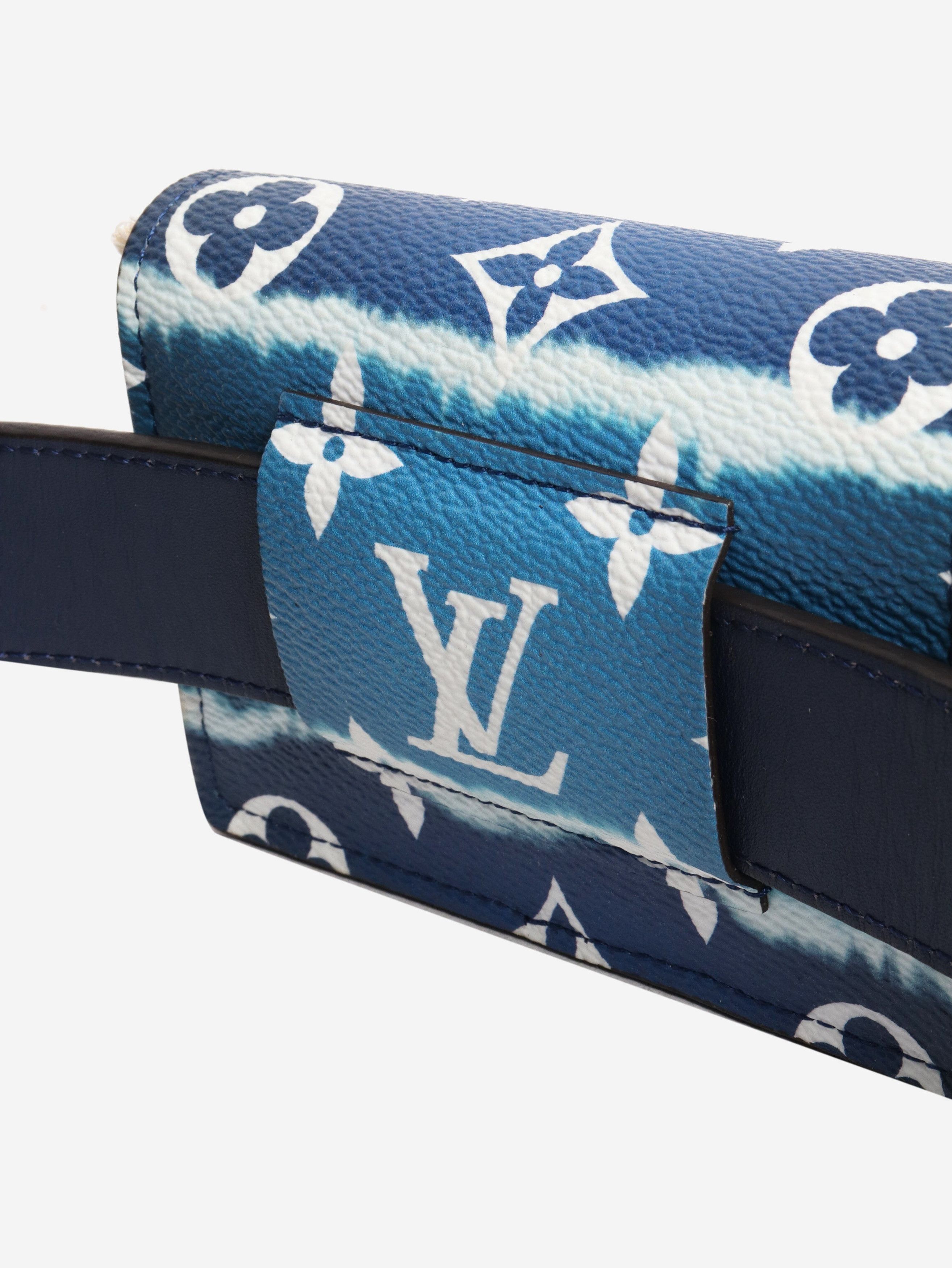 Louis Vuitton Blue Escale Monogram belt pouch Size ONE SIZE - 5 Thumbnail