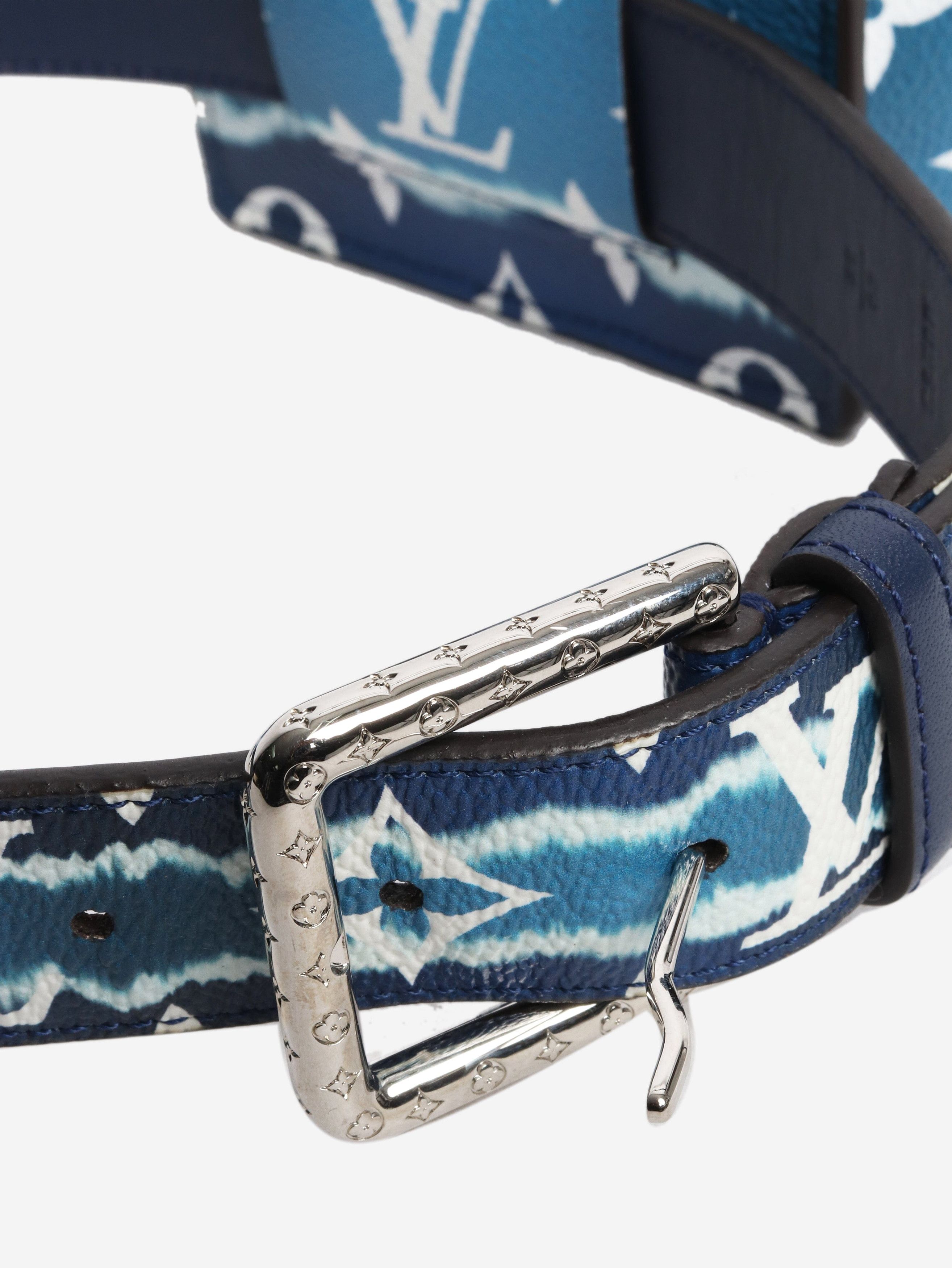 Louis Vuitton Blue Escale Monogram belt pouch Size ONE SIZE - 4 Thumbnail
