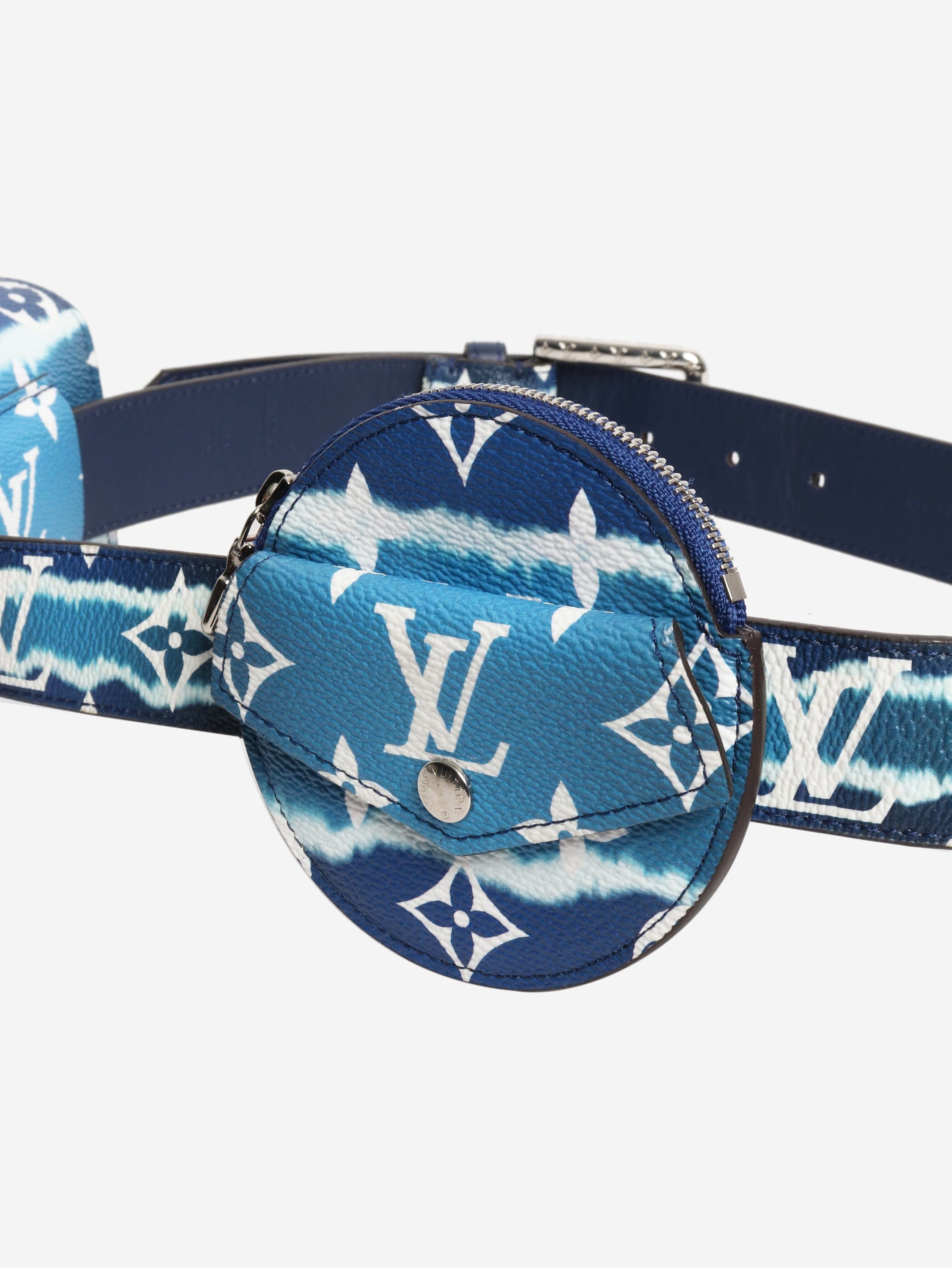 Louis Vuitton Blue Escale Monogram belt pouch Size ONE SIZE - 6 Thumbnail
