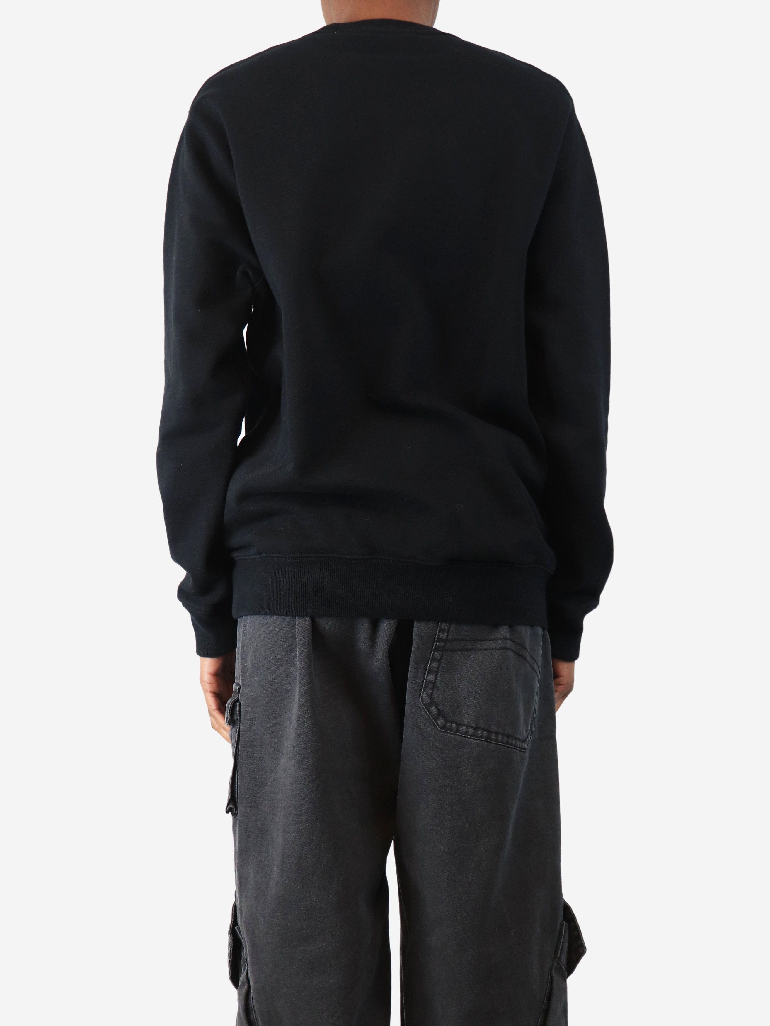 Other Black applique logo sweatshirt - XS Size XS / US 0-2 / IT 36-38 - 2 Thumbnail