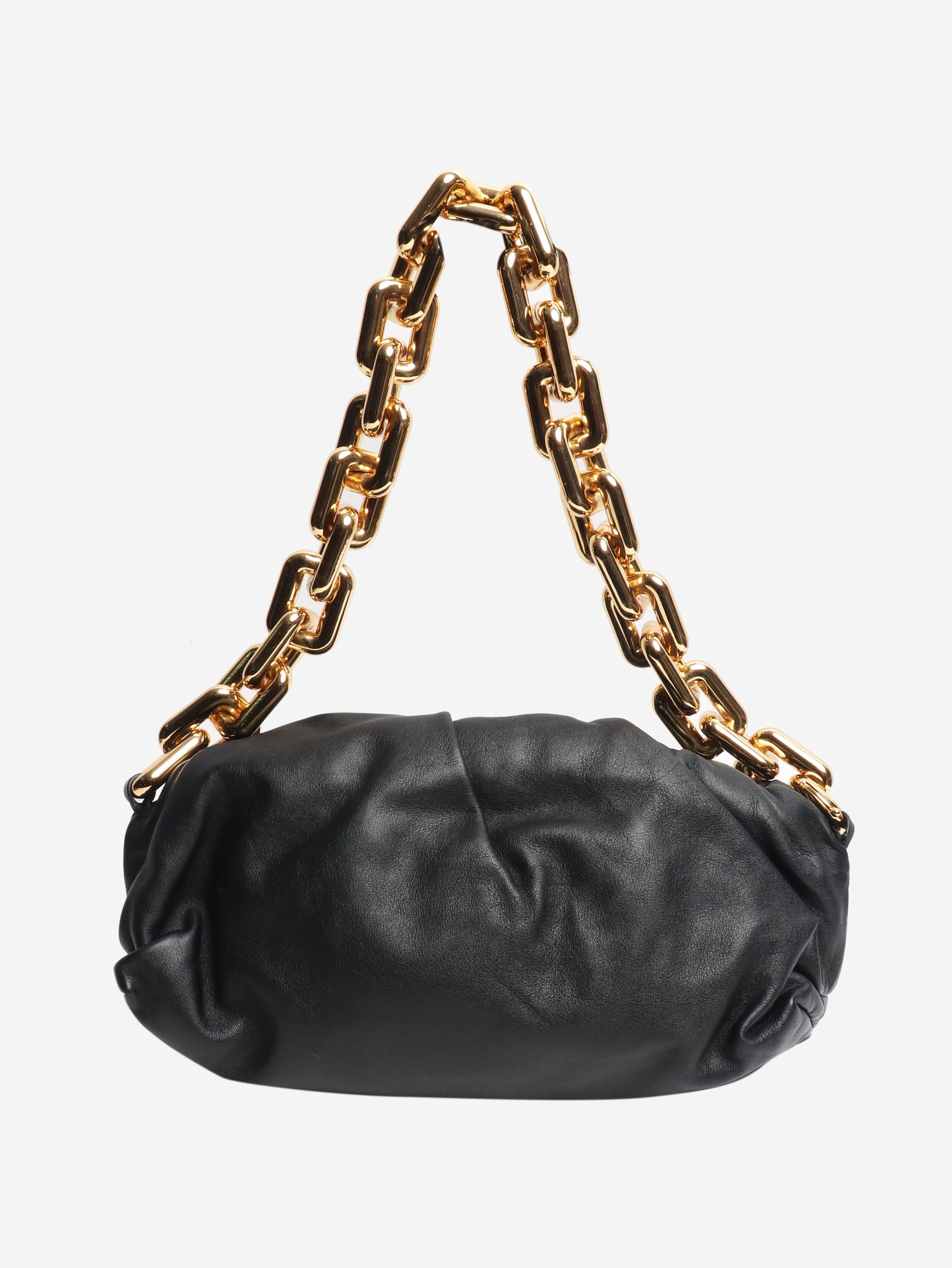 Bottega Veneta Black The Chain Pouch bag Size ONE SIZE - 2 Thumbnail