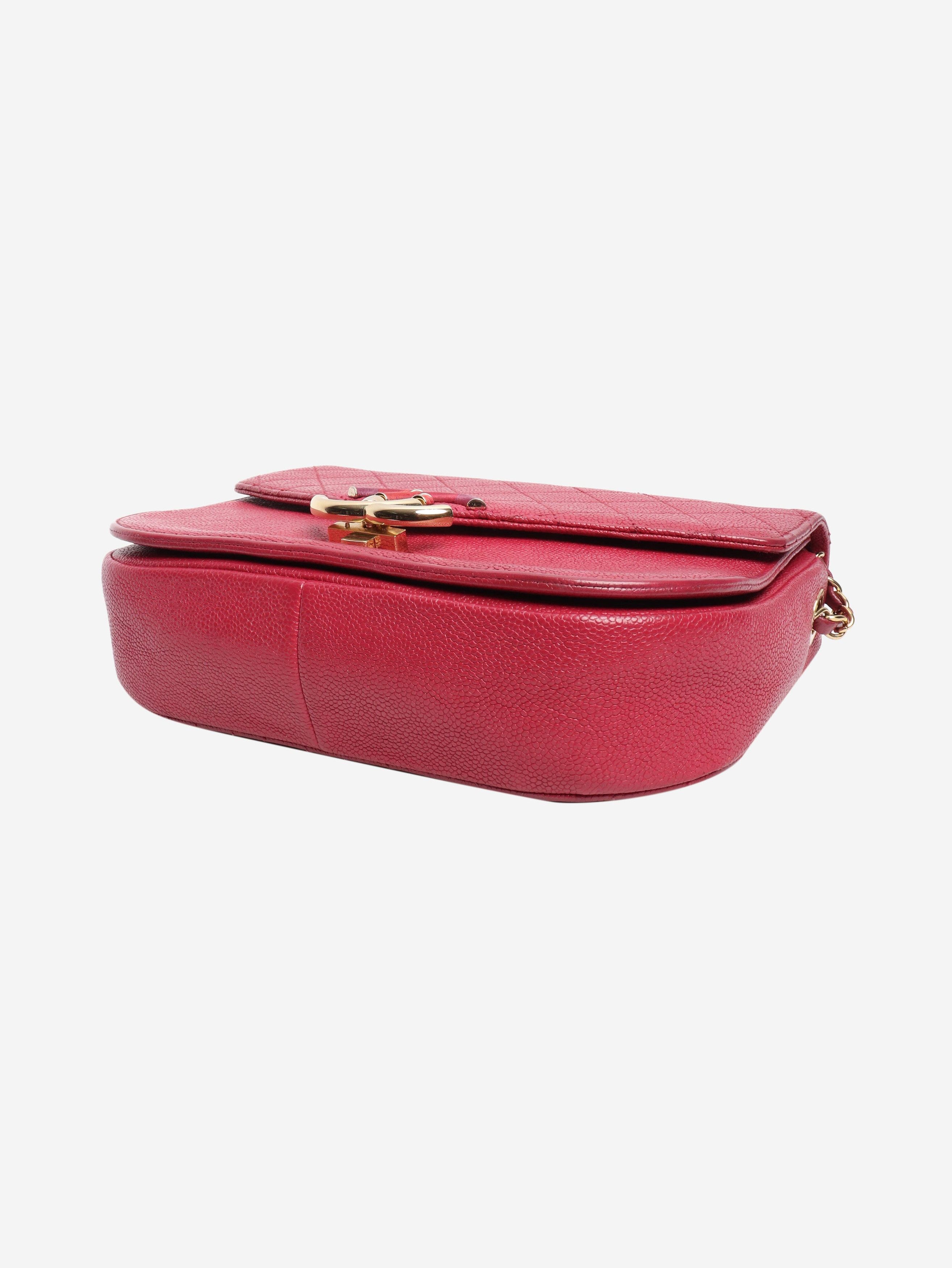 Chanel Pink 2018 CC caviar leather shoulder bag Size ONE SIZE - 5 Thumbnail