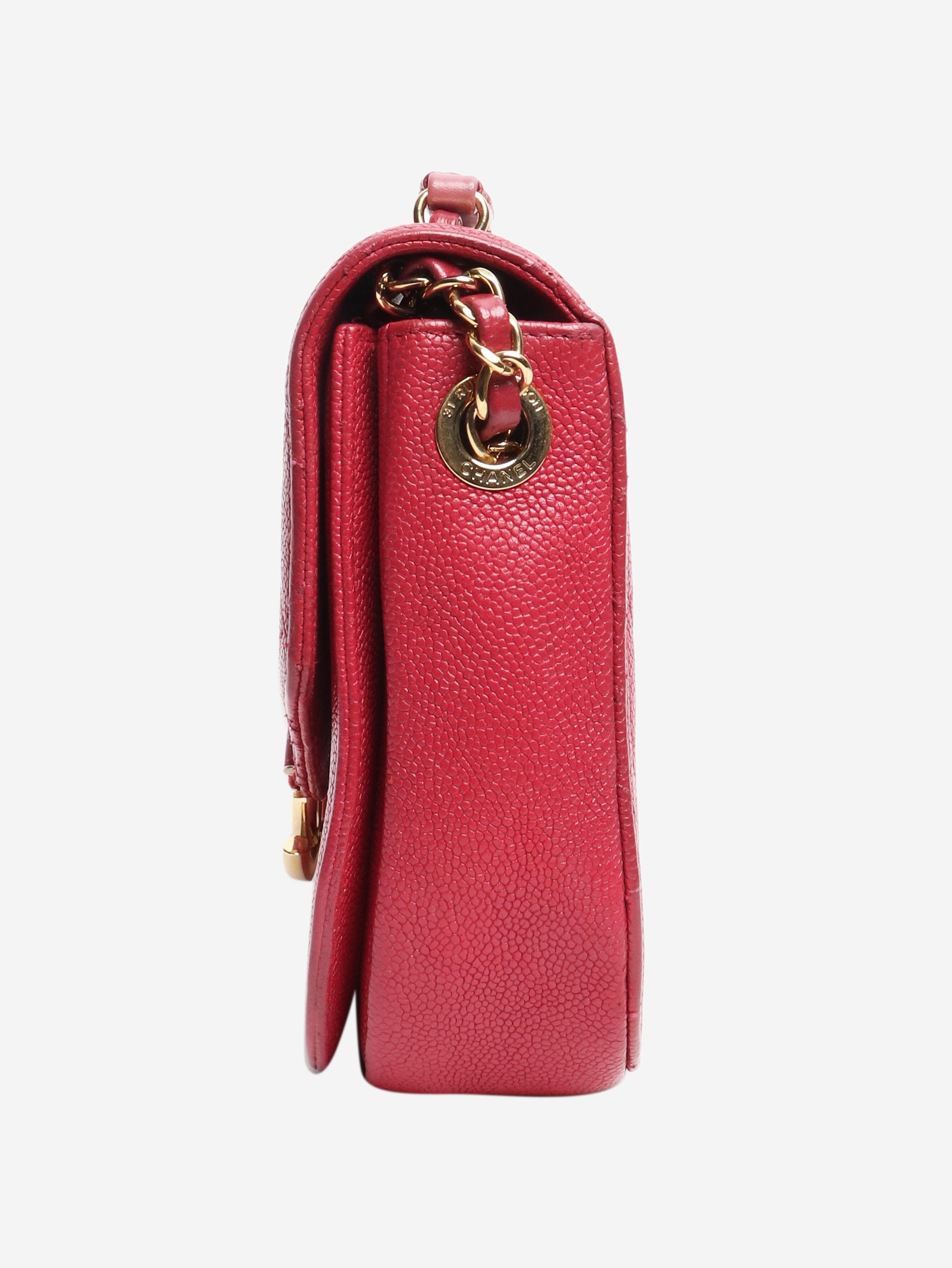 Chanel Pink 2018 CC caviar leather shoulder bag Size ONE SIZE - 3 Thumbnail