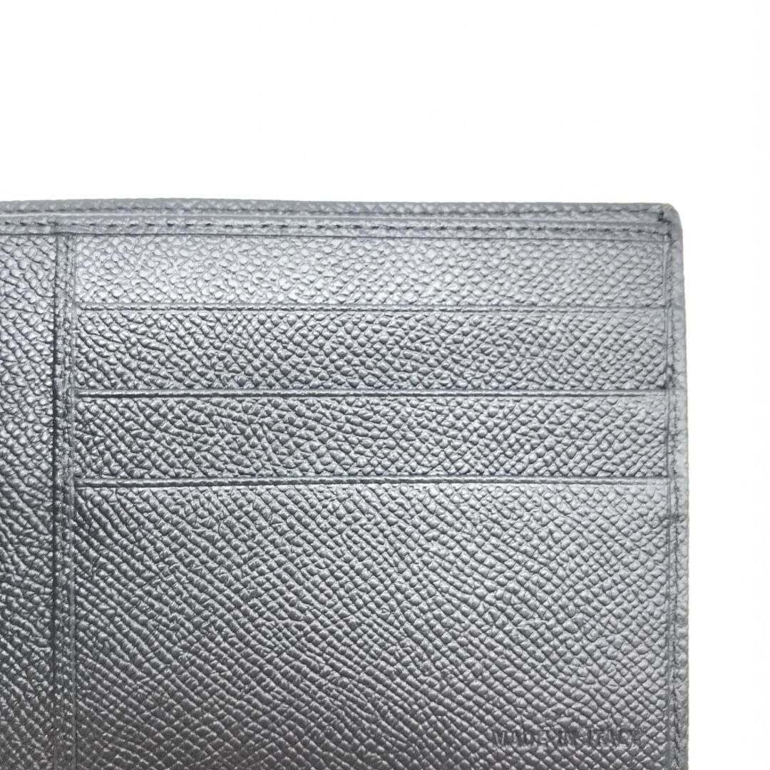 Bvlgari Black grained leather 2 folds wallet Size ONE SIZE - 5 Thumbnail