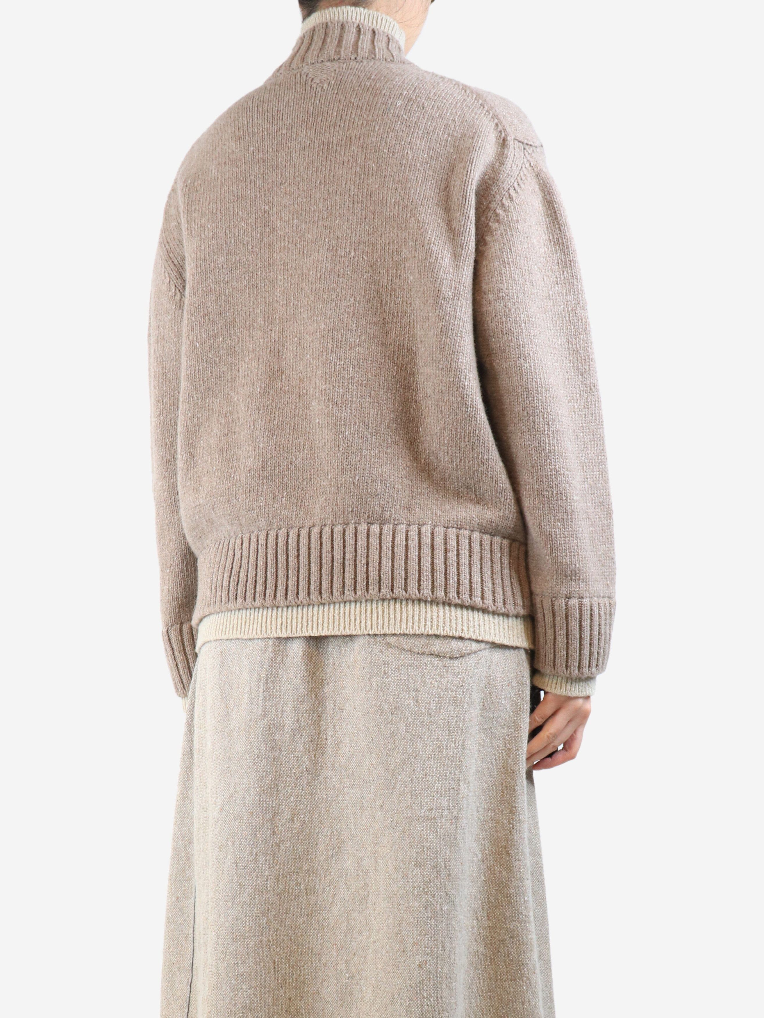 Other Brown chunky wool jumper - S Size S / US 4 / IT 40 - 3 Thumbnail