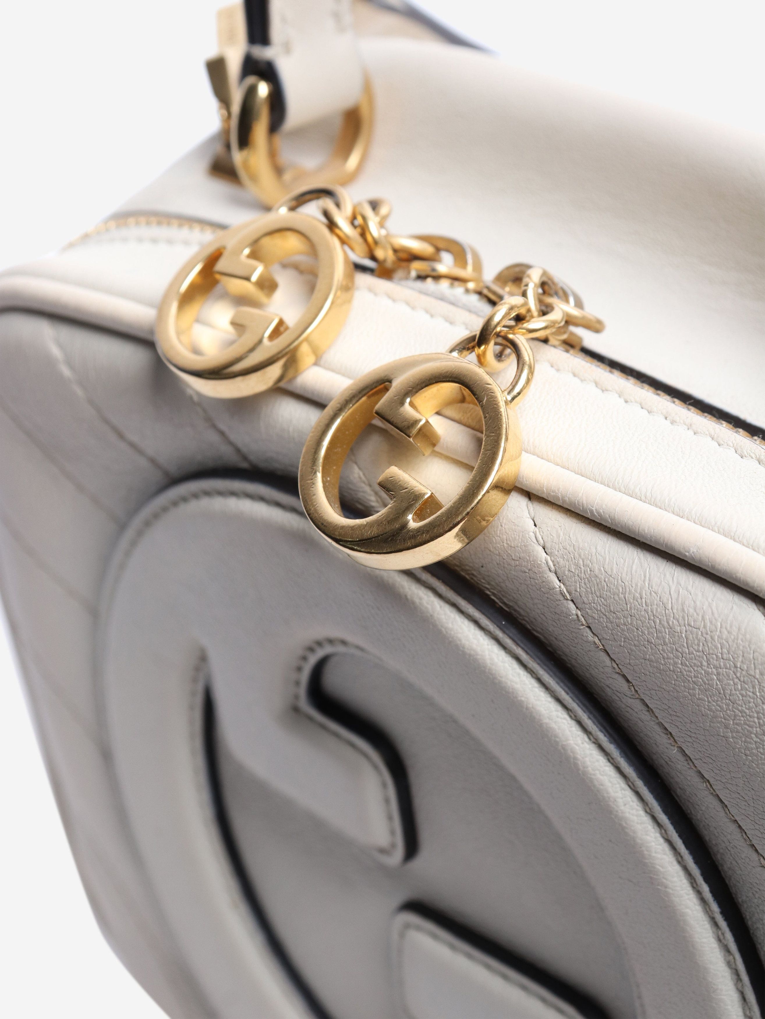 Gucci Cream Blondie leather top handle bag Size ONE SIZE - 5 Thumbnail
