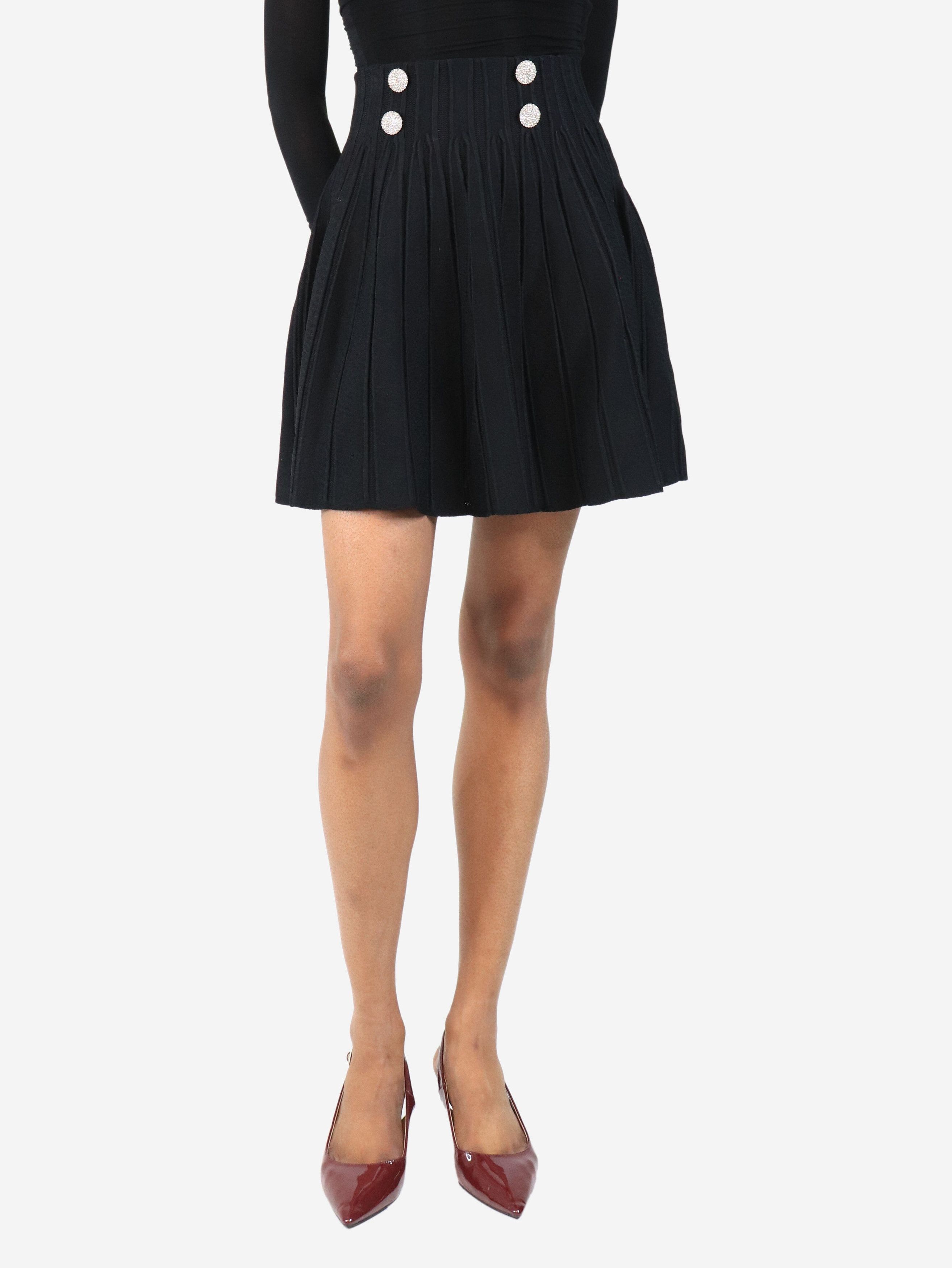 Other Black embellished skater skirt - UK 6 Size 26" / US 2 / IT 38 - 2 Thumbnail