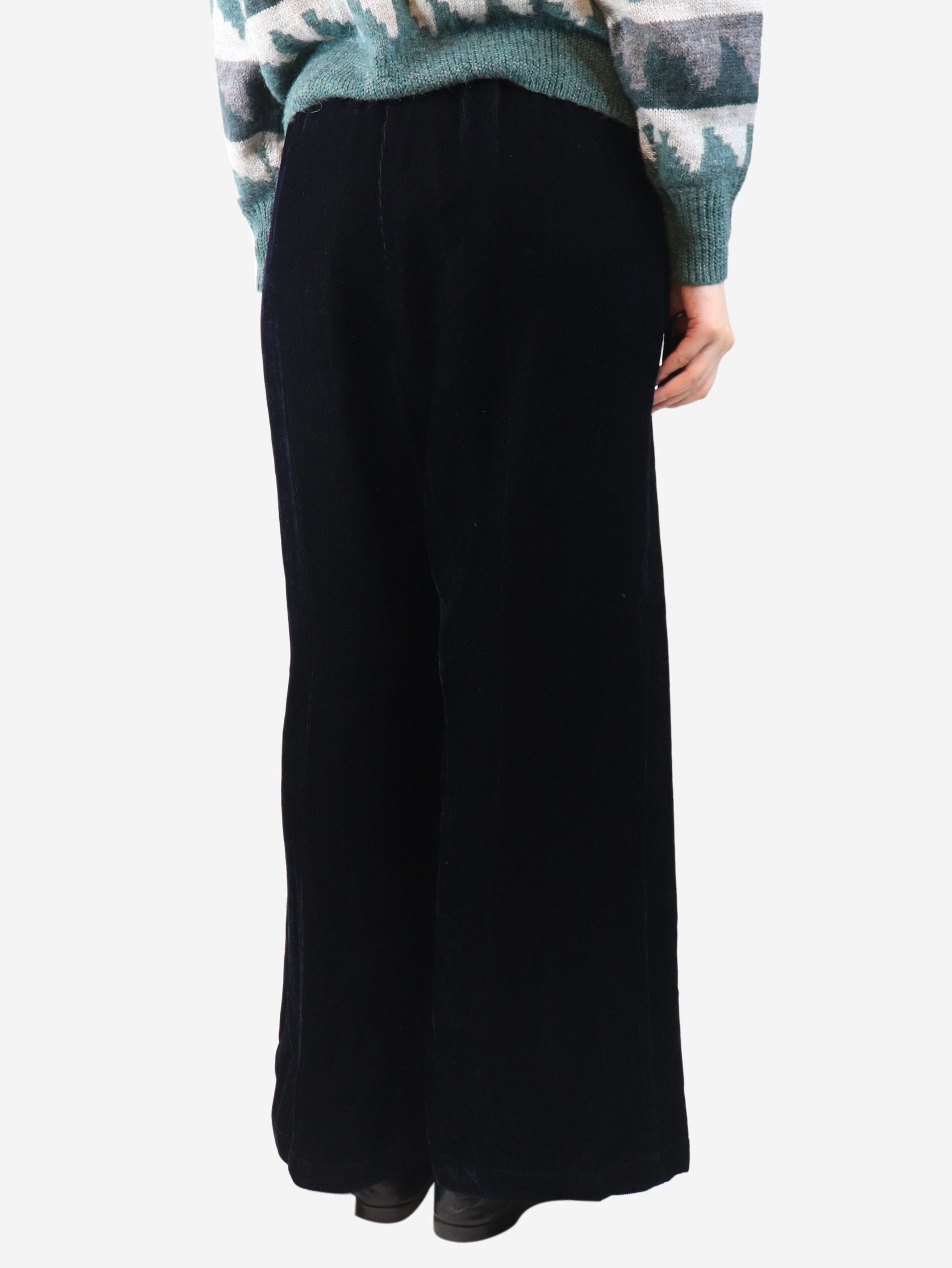 Other Navy elasticated corduroy trousers - UK 14 Size 32" / US 10 / IT 46 - 4 Thumbnail