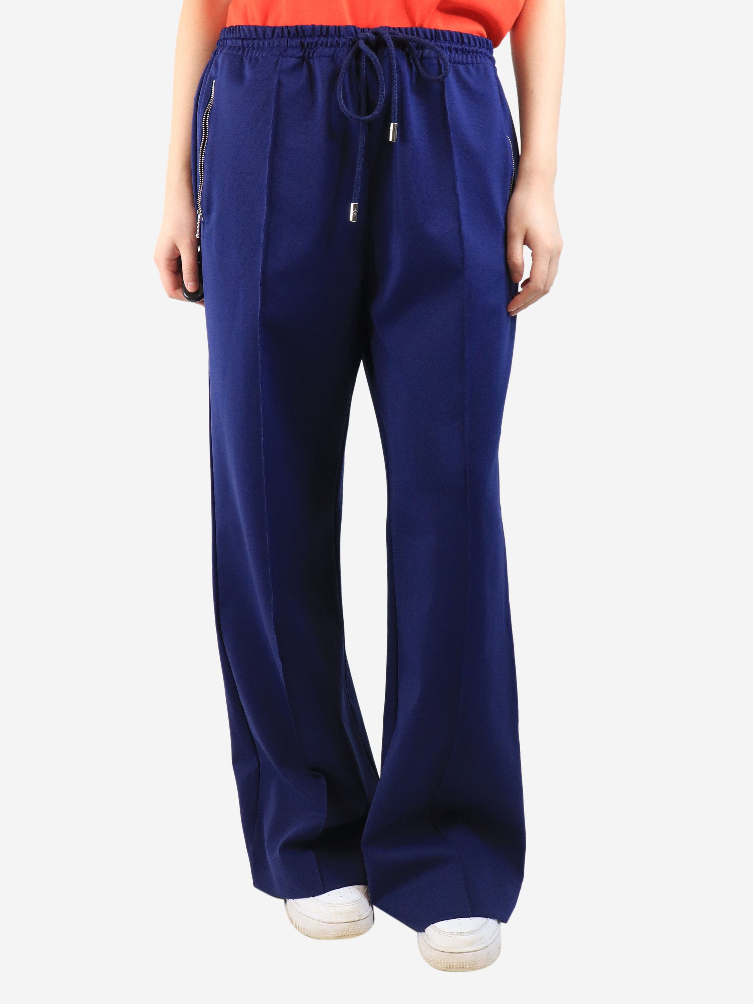Other Blue elasticated trousers - L Size 34" / US 12 / IT 48 - 2 Thumbnail