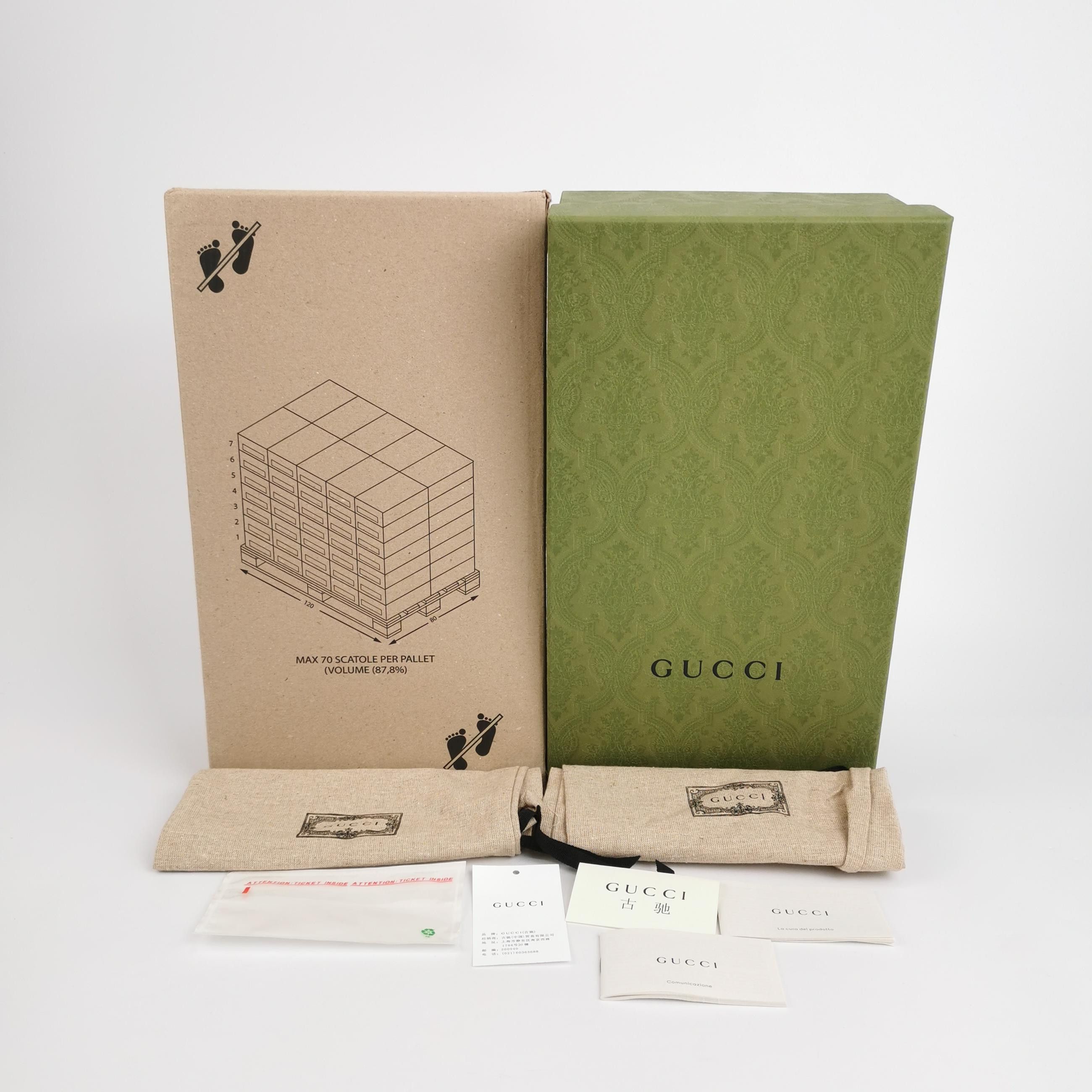 Gucci Gucci Men 12.5 Leather Size US 12.5 / EU 45-46 - 6 Thumbnail