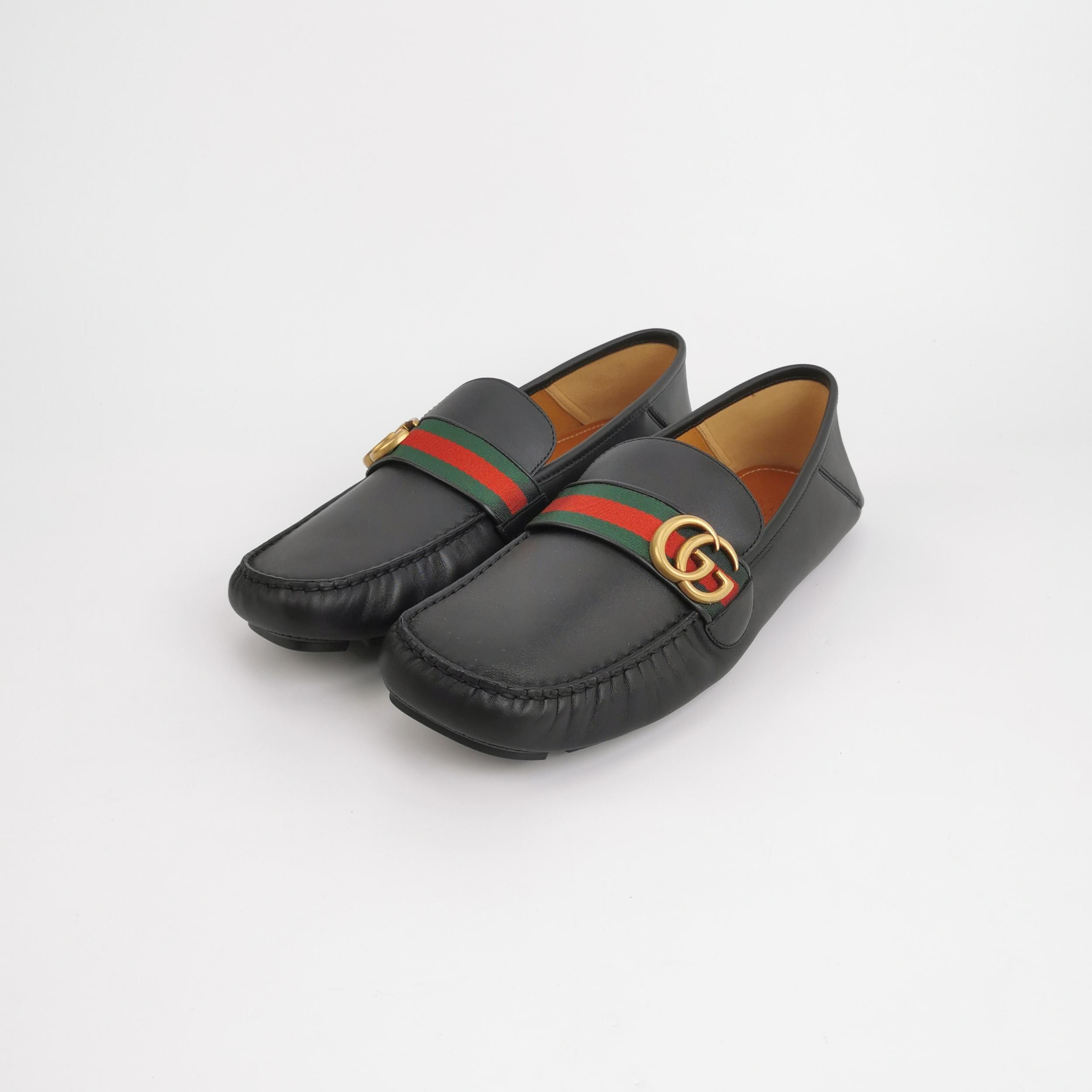 Gucci Gucci Men 12.5 Leather Size US 12.5 / EU 45-46 - 2 Thumbnail