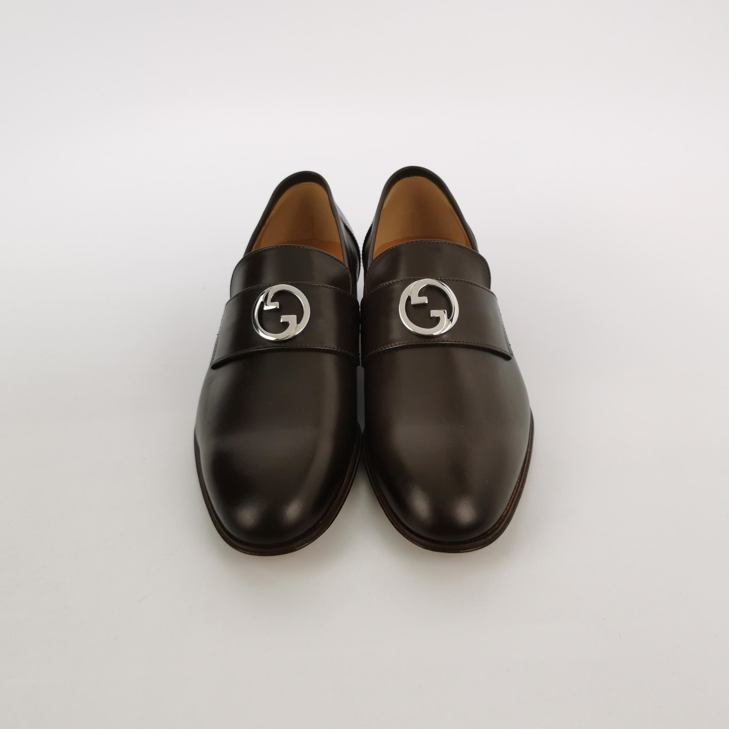 Gucci Gucci Men 5.5 Leather Size US 5.5 / EU 38 - 3 Thumbnail