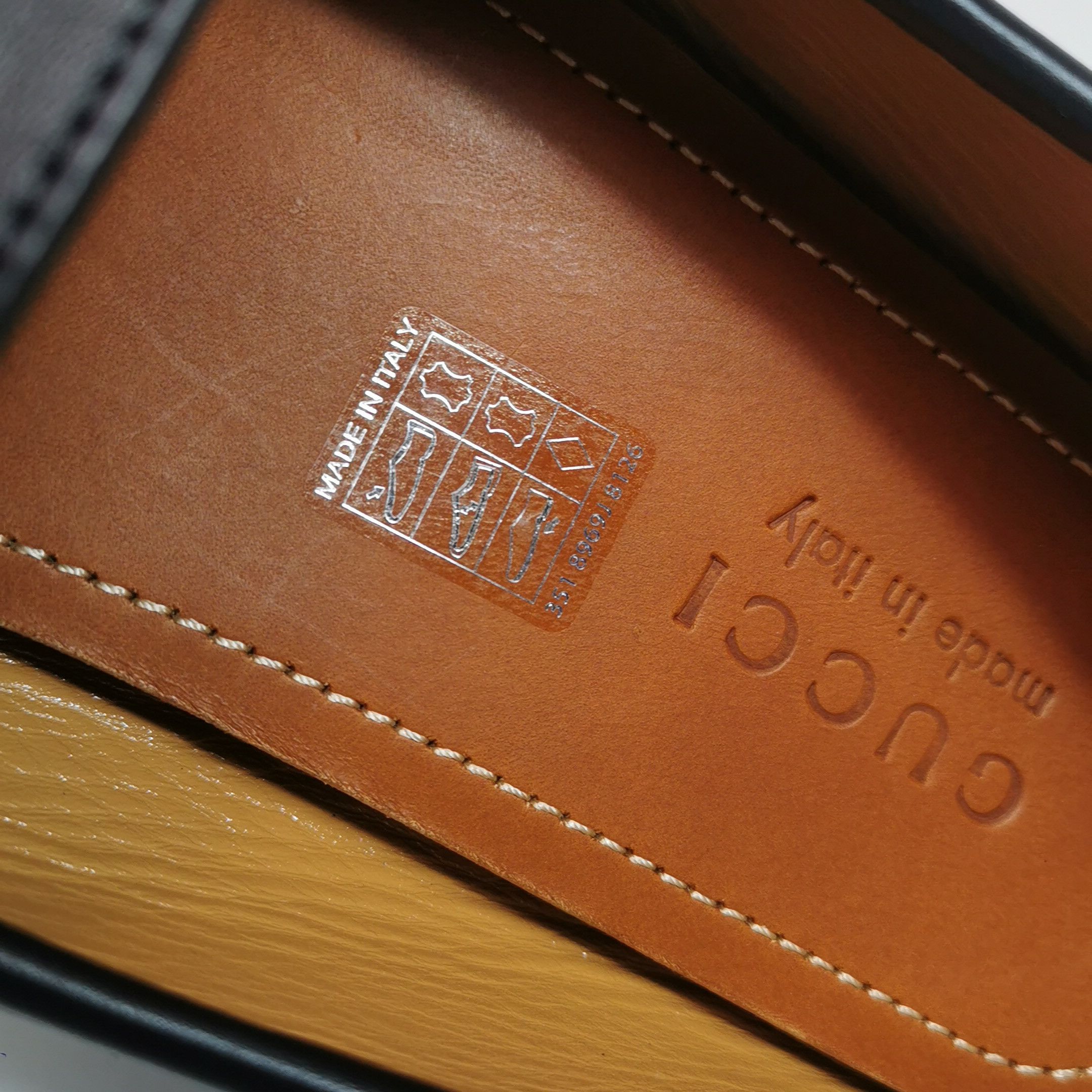 Gucci Gucci Men 12.5 Leather Size US 12.5 / EU 45-46 - 11 Thumbnail