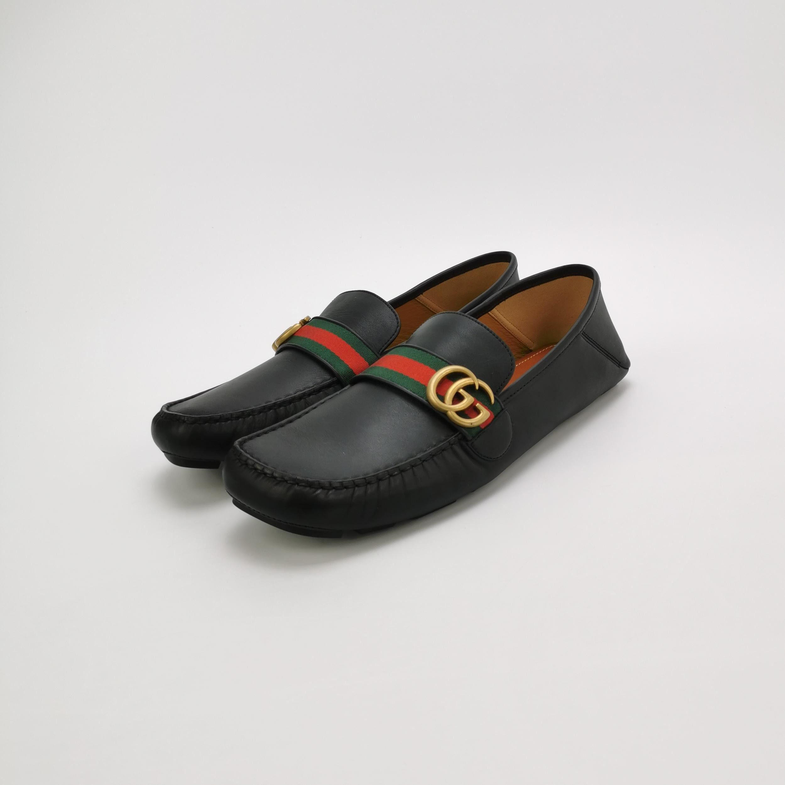 Gucci Gucci Men 12.5 Leather Size US 12.5 / EU 45-46 - 2 Thumbnail