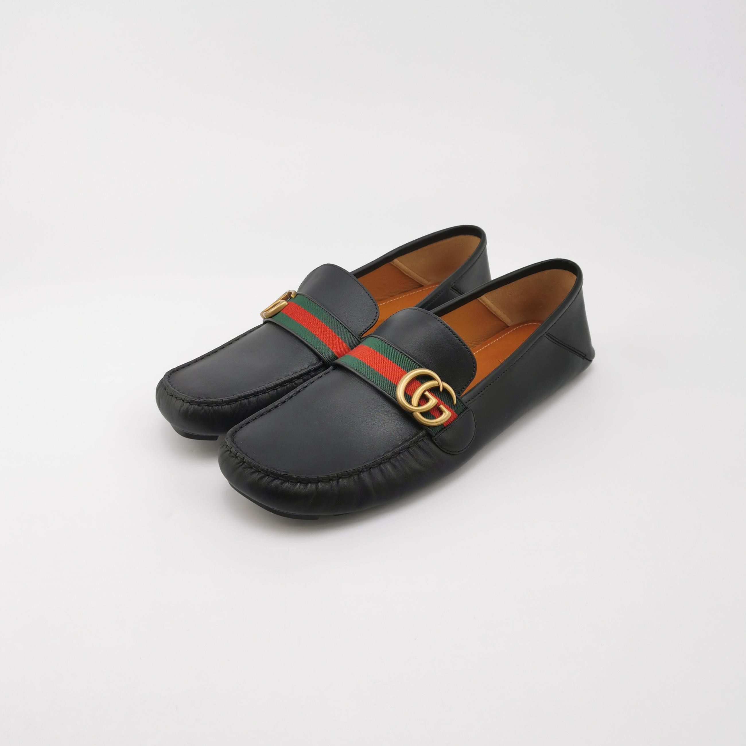 Gucci Gucci Men 12.5 Leather Size US 12.5 / EU 45-46 - 2 Thumbnail