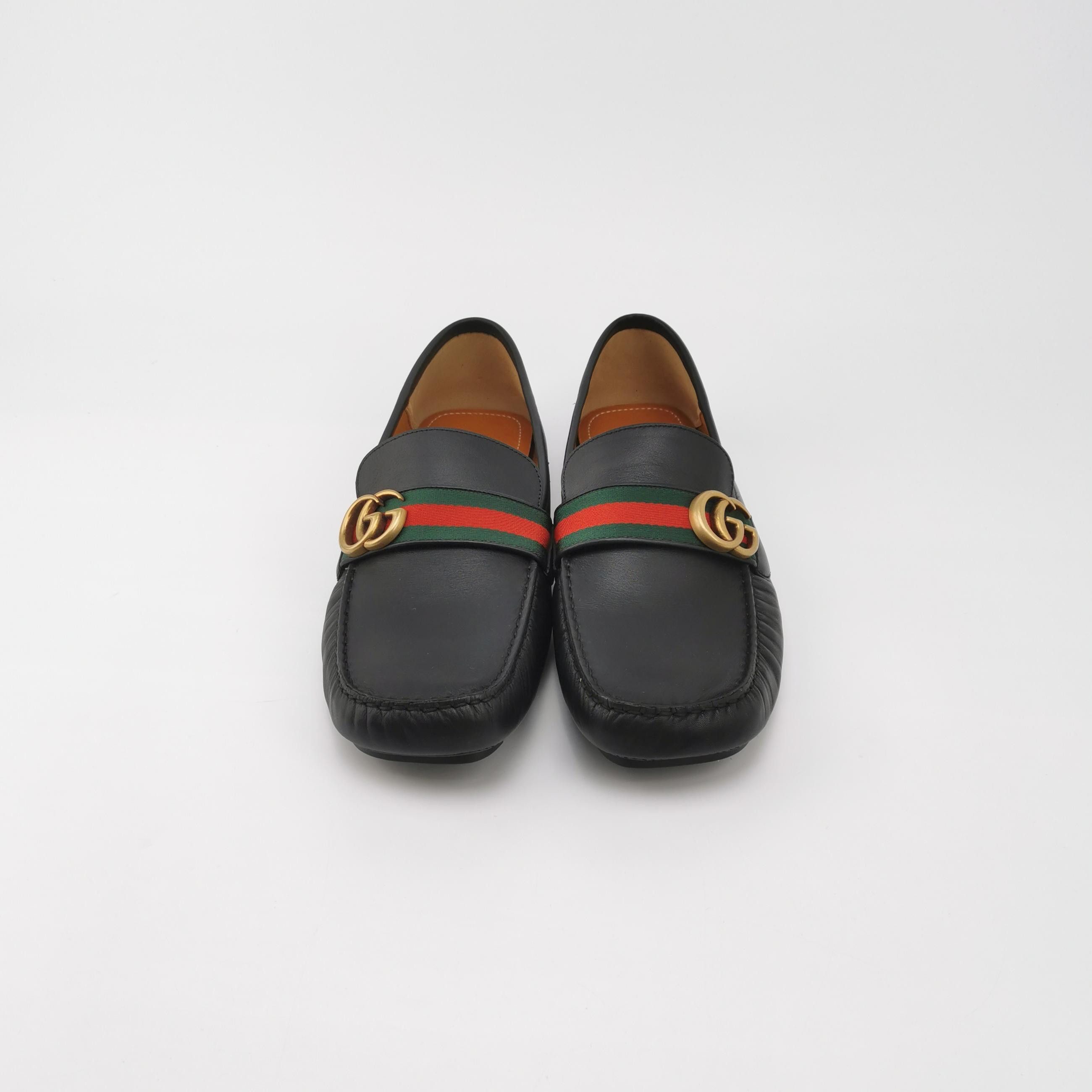 Gucci Gucci Men 12.5 Leather Size US 12.5 / EU 45-46 - 3 Thumbnail