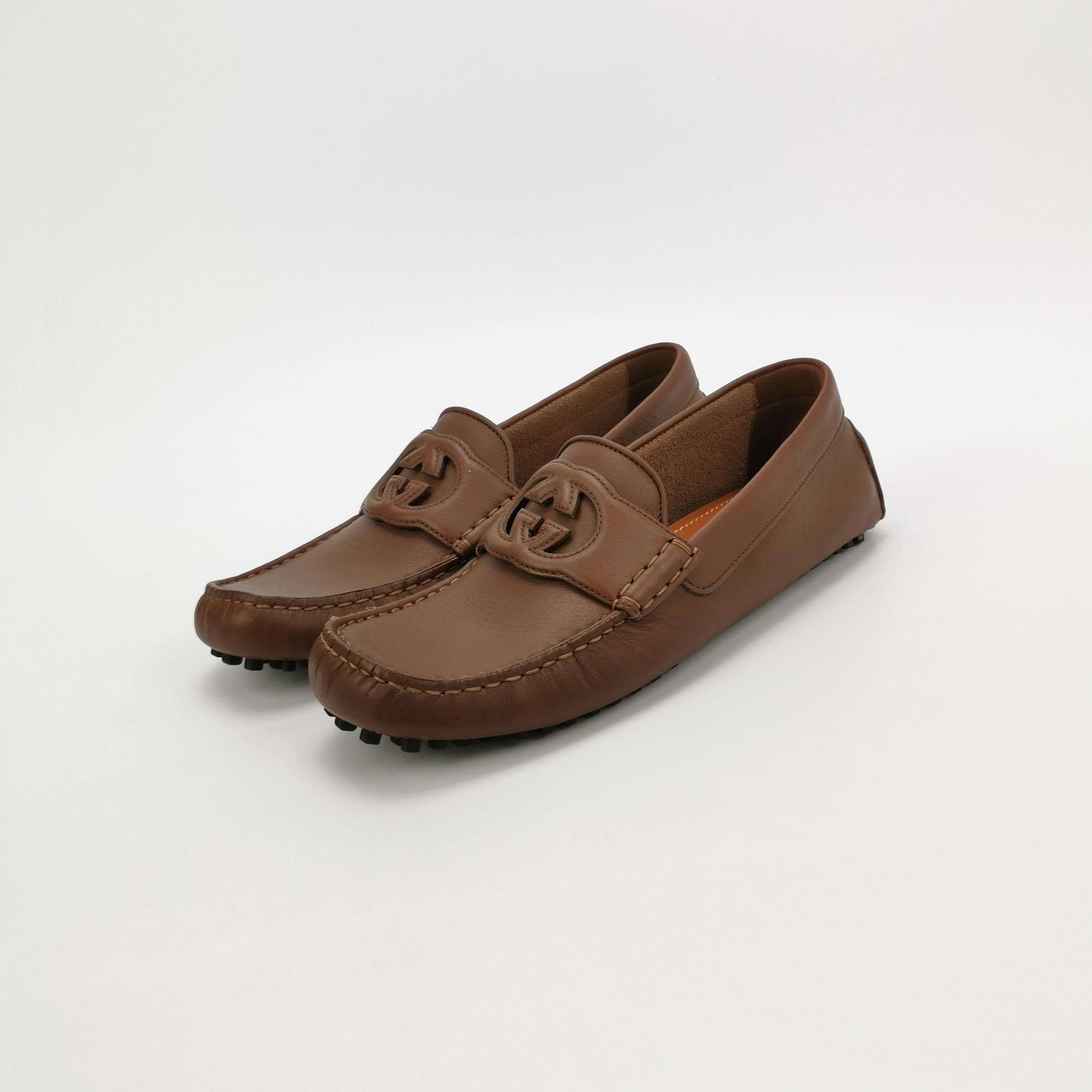Gucci Gucci Men 5.5 Leather Size US 5.5 / EU 38 - 2 Thumbnail